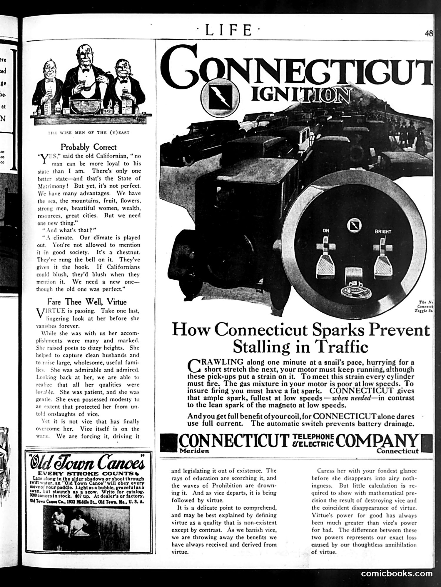 Life — March 18, 1920 — page 9: Life, 1920-03-18