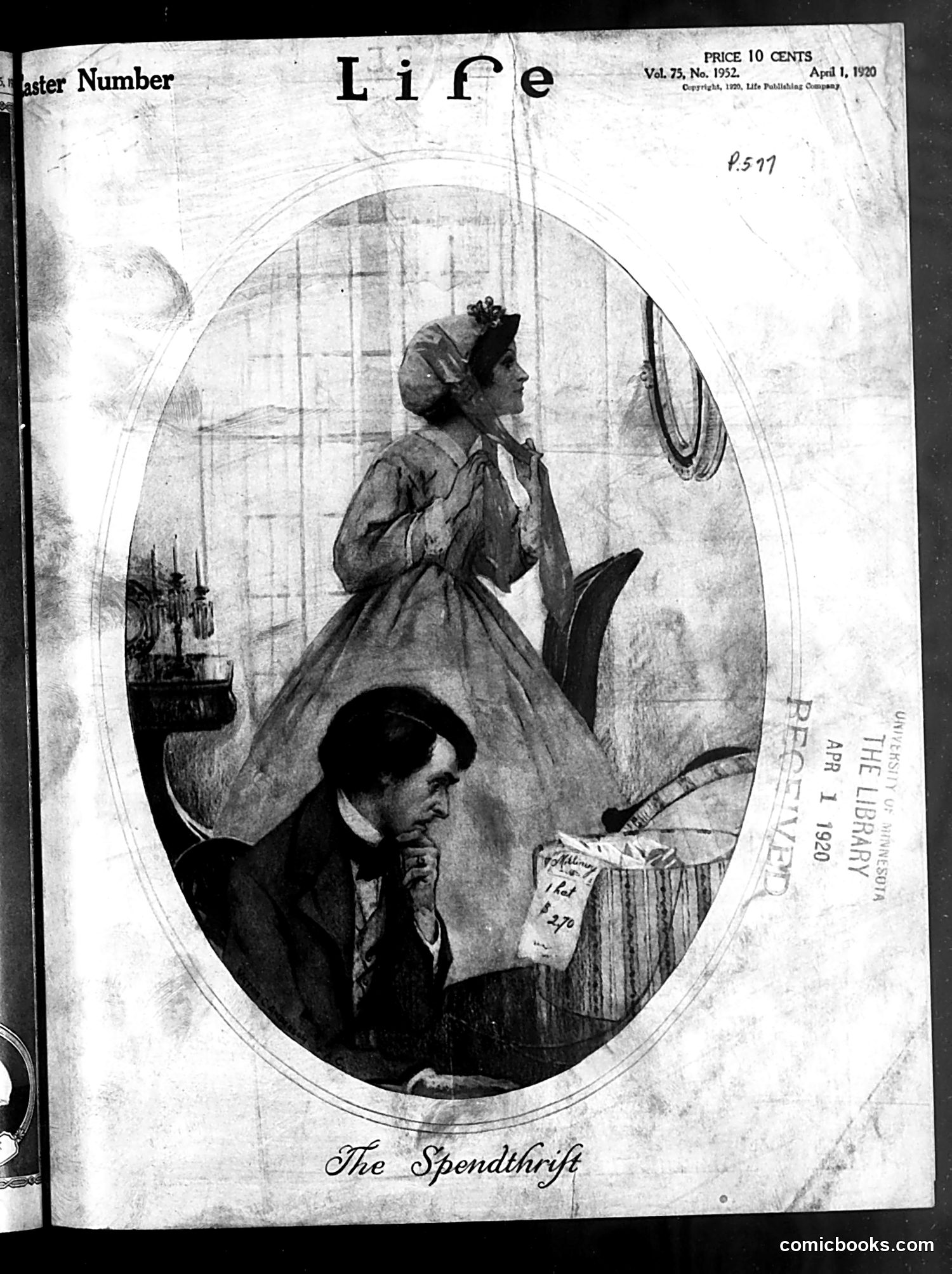 Life — April 1, 1920 — page 1: Life, 1920-04-01