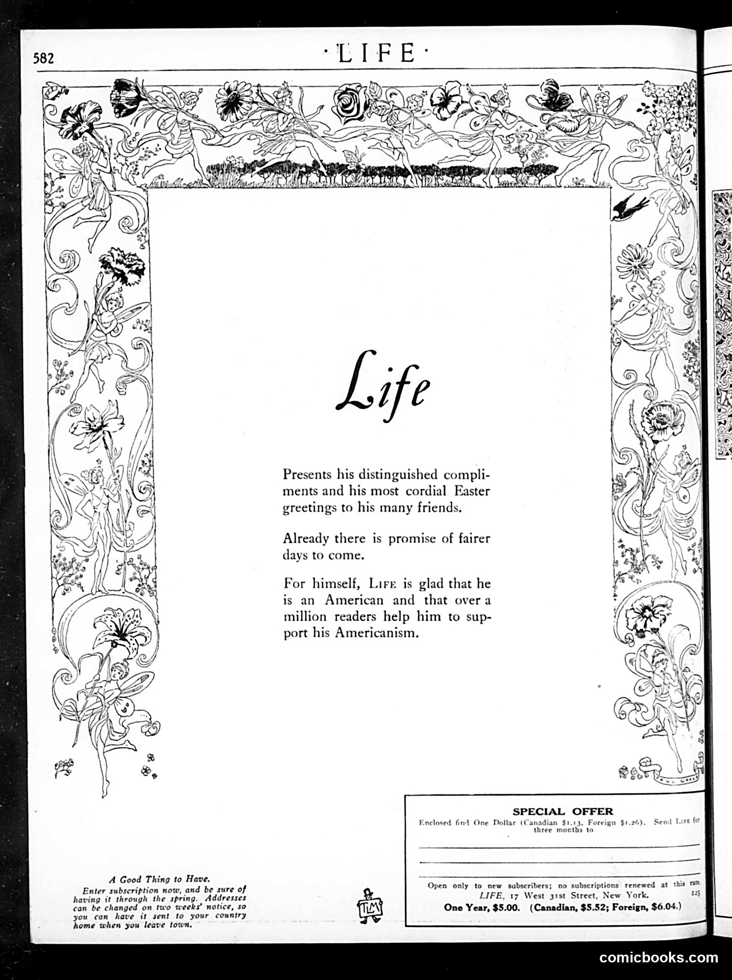 Life — April 1, 1920 — page 6: Life, 1920-04-01