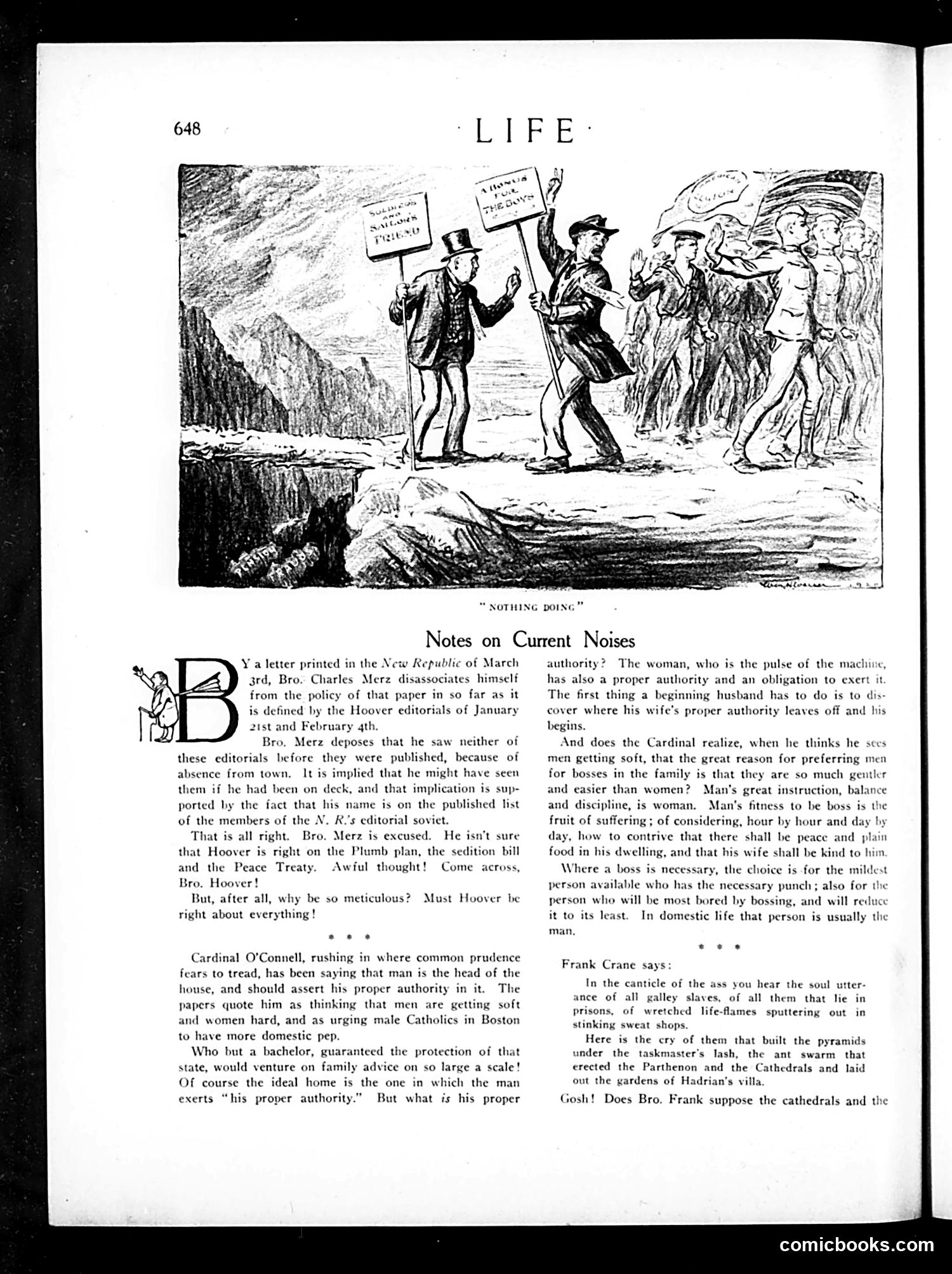 Life — April 8, 1920 — page 8: Life, 1920-04-08