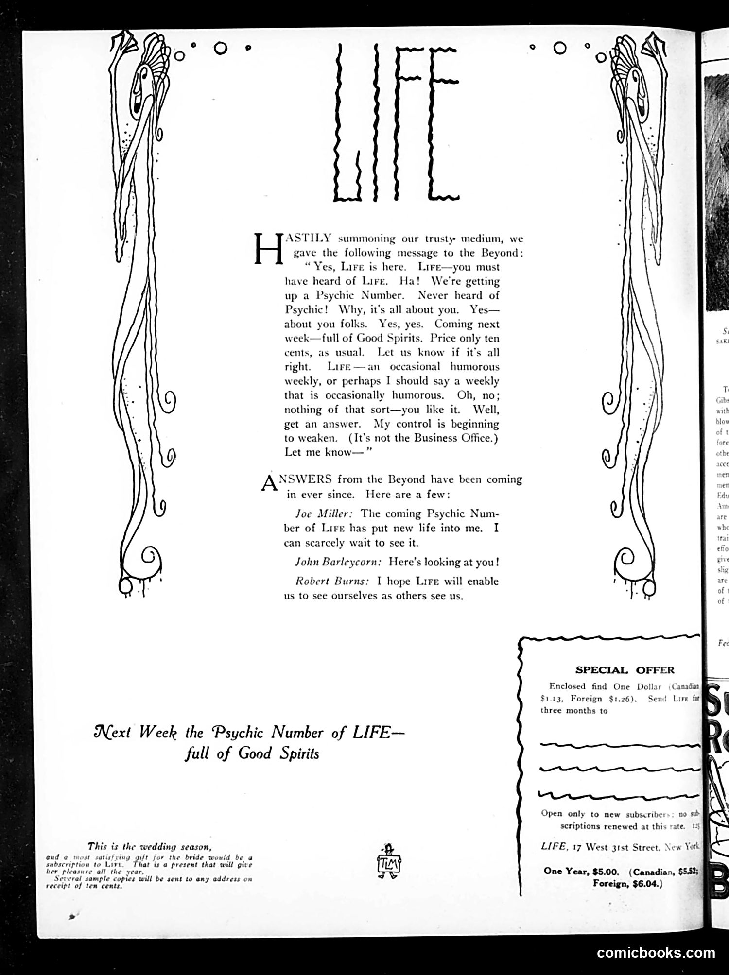 Life — April 22, 1920 — page 4: Life, 1920-04-22