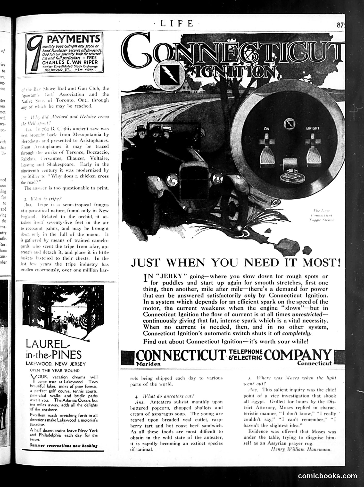 Life — May 13, 1920 — page 7: Life, 1920-05-13