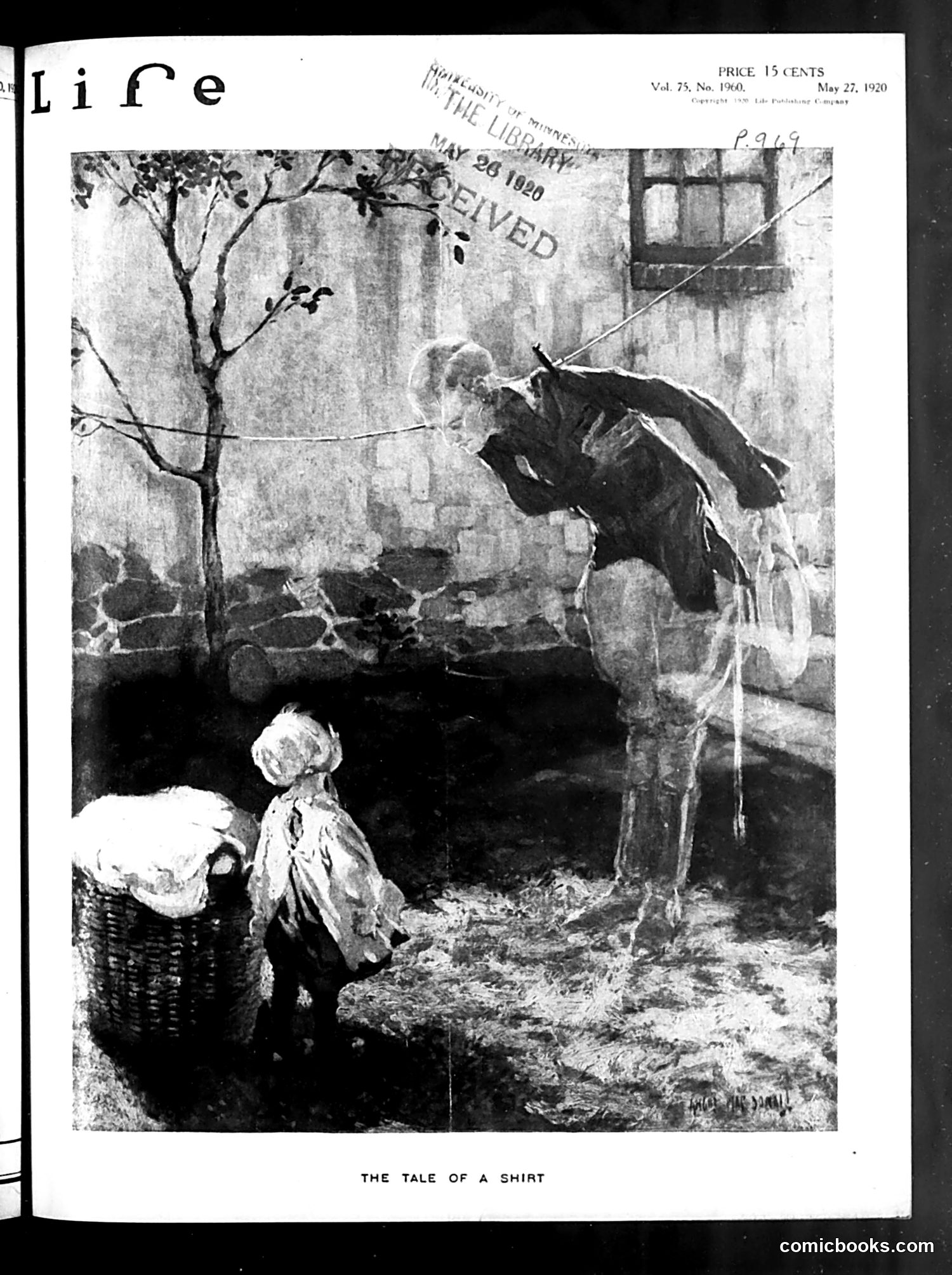Life — May 27, 1920 — page 1: Life, 1920-05-27