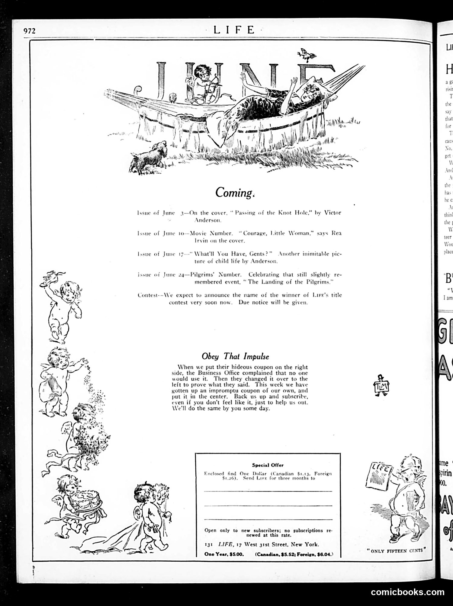 Life — May 27, 1920 — page 4: Life, 1920-05-27