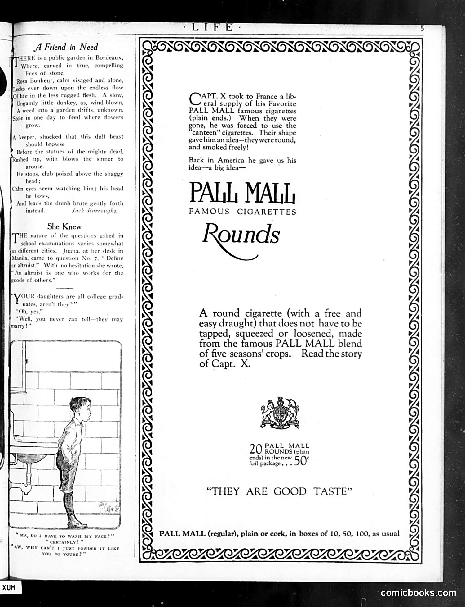Life — July 1, 1920 — page 5: Life, 1920-07-01