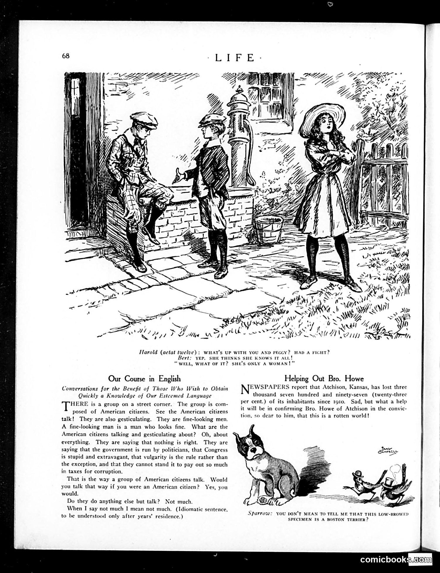 Life — July 8, 1920 — page 12: Life, 1920-07-08