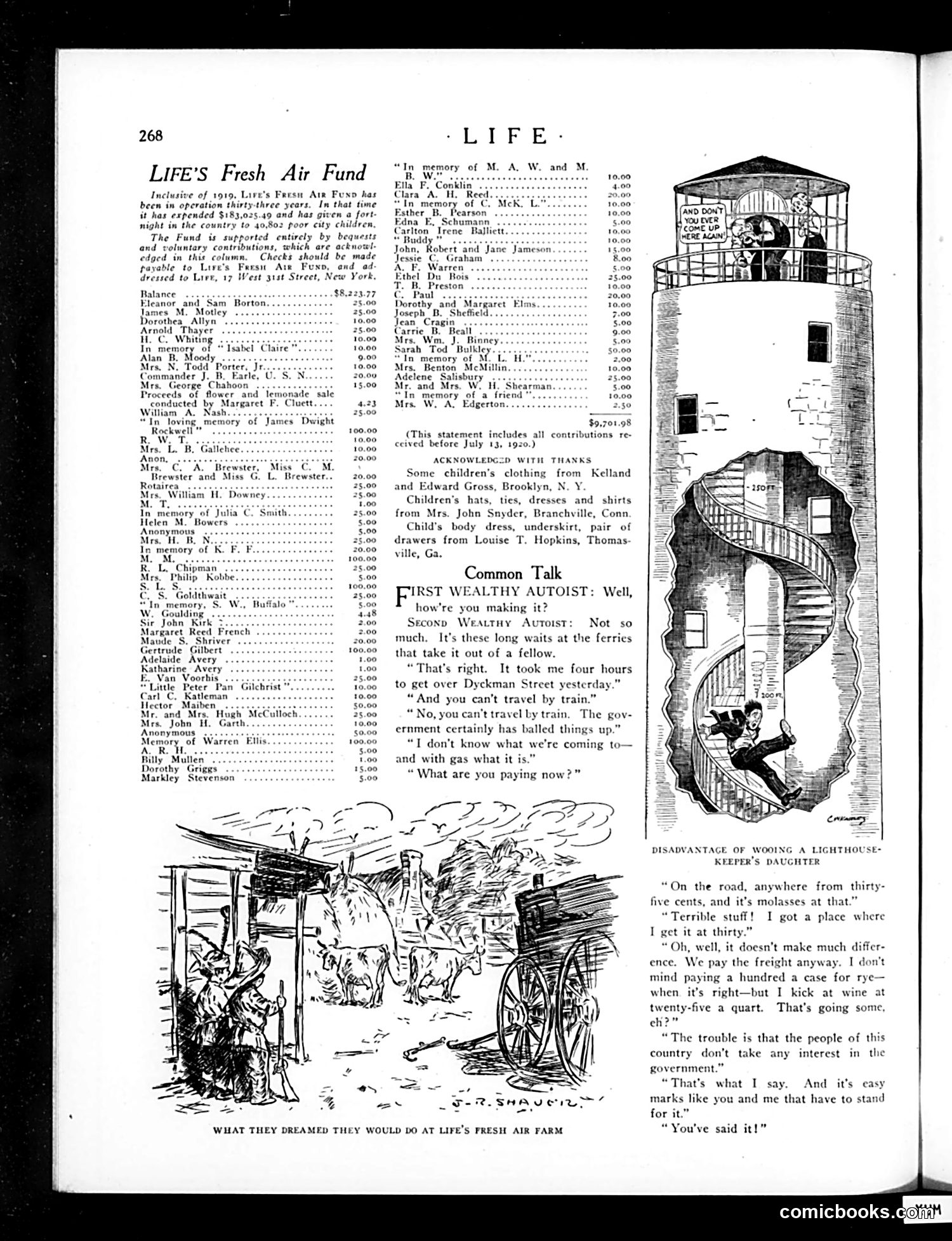 Life — August 12, 1920 — page 8: Life, 1920-08-12