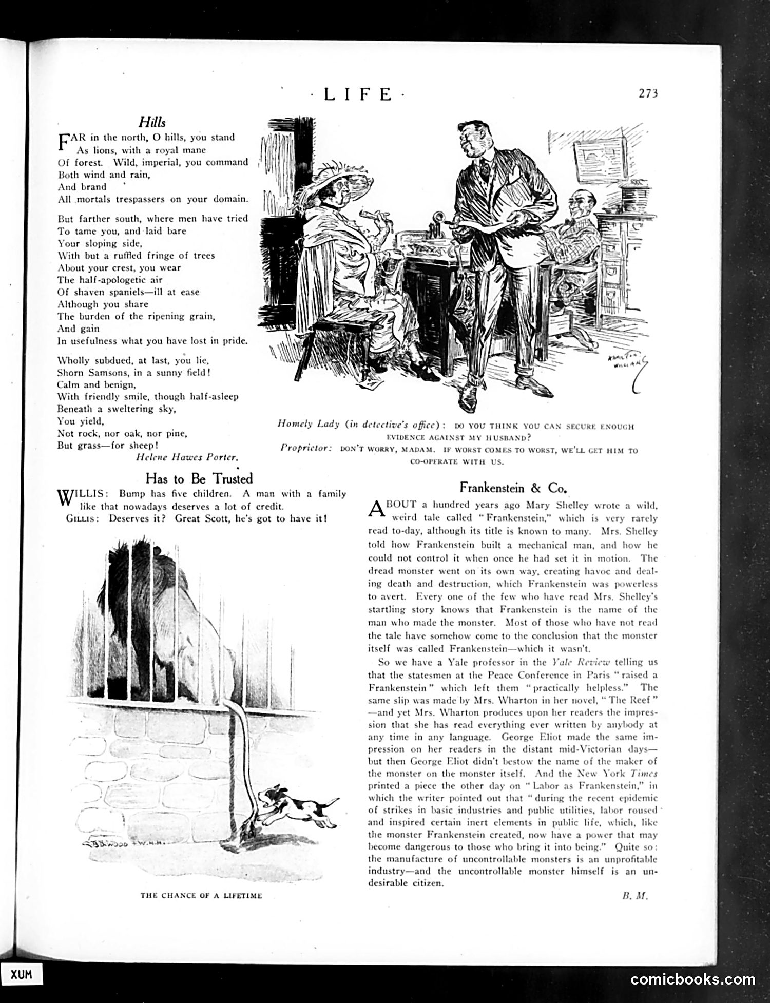 Life — August 12, 1920 — page 13: Life, 1920-08-12