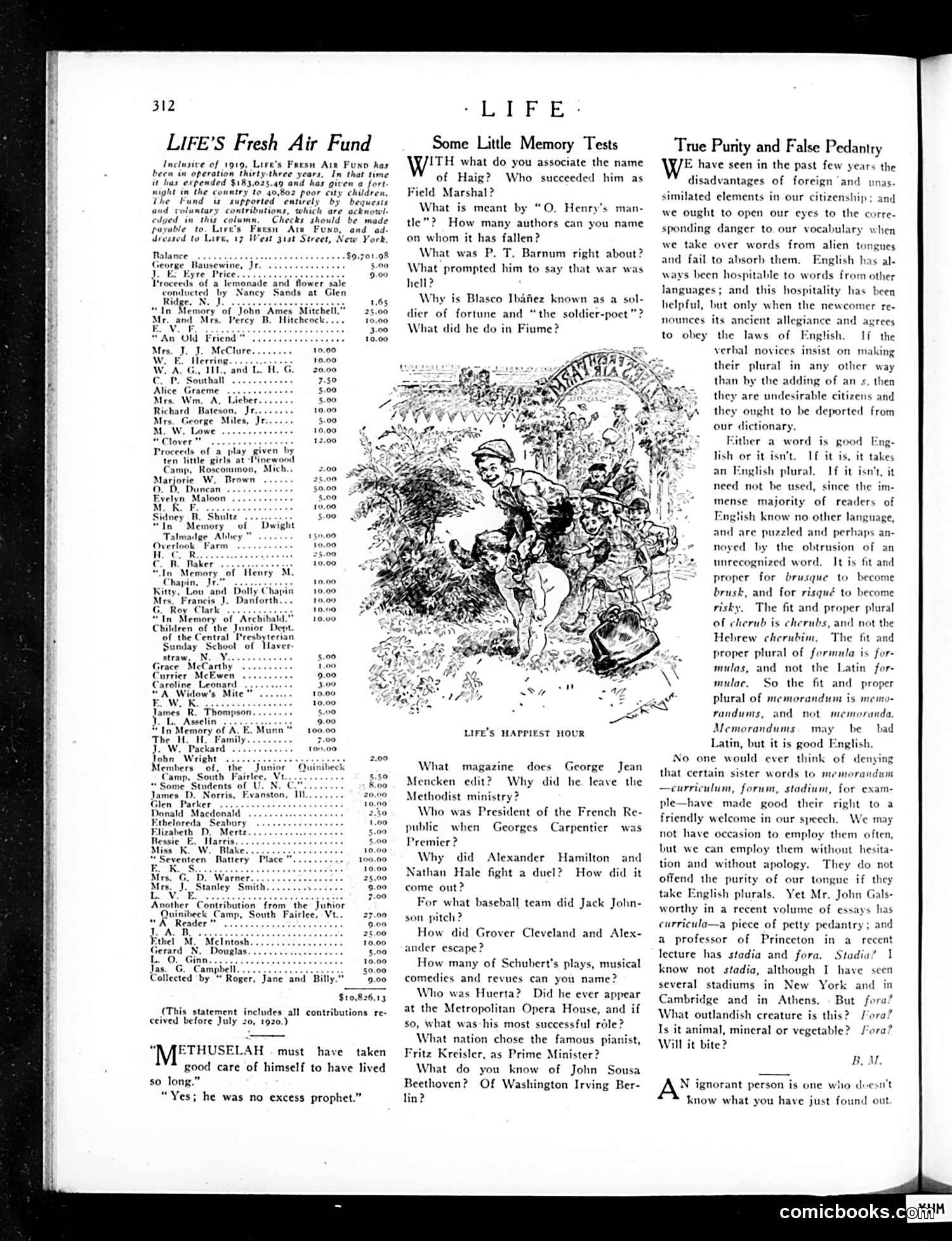 Life — August 19, 1920 — page 8: Life, 1920-08-19