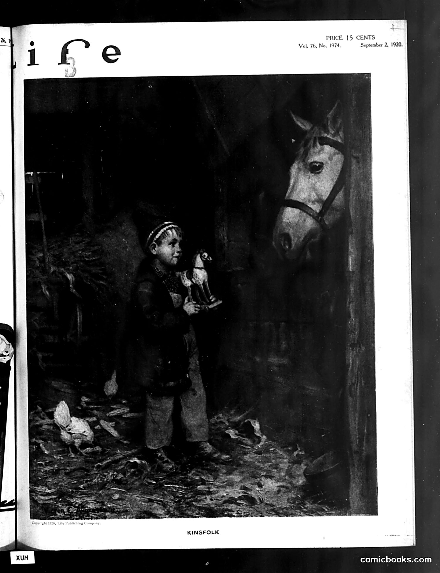 Life — September 2, 1920 — page 1: Life, 1920-09-02