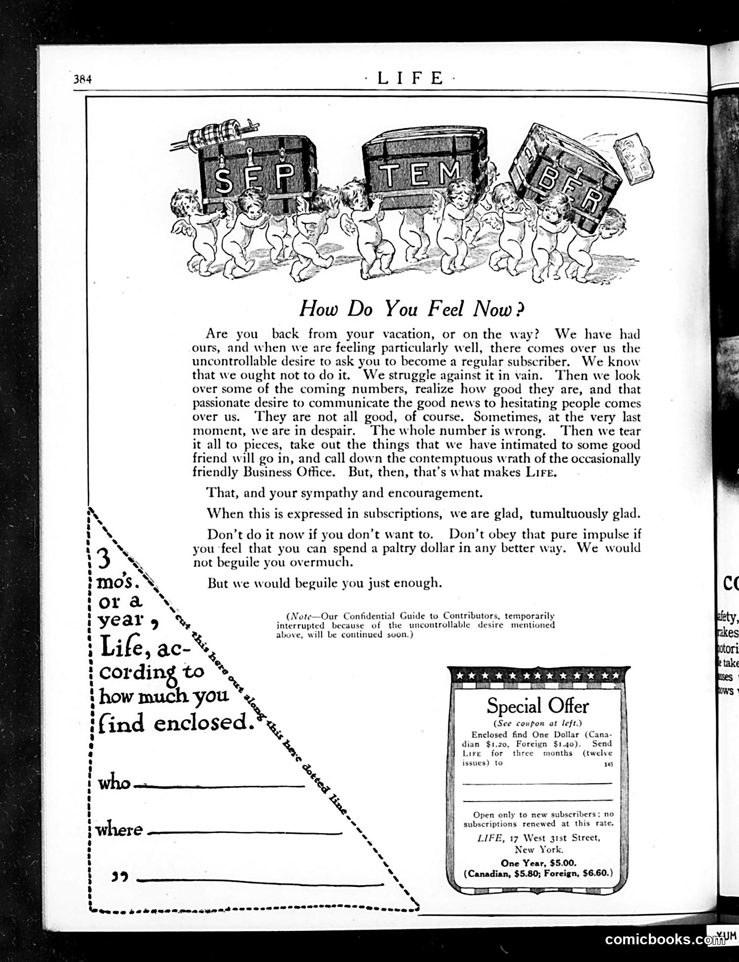 Life — September 2, 1920 — page 4: Life, 1920-09-02