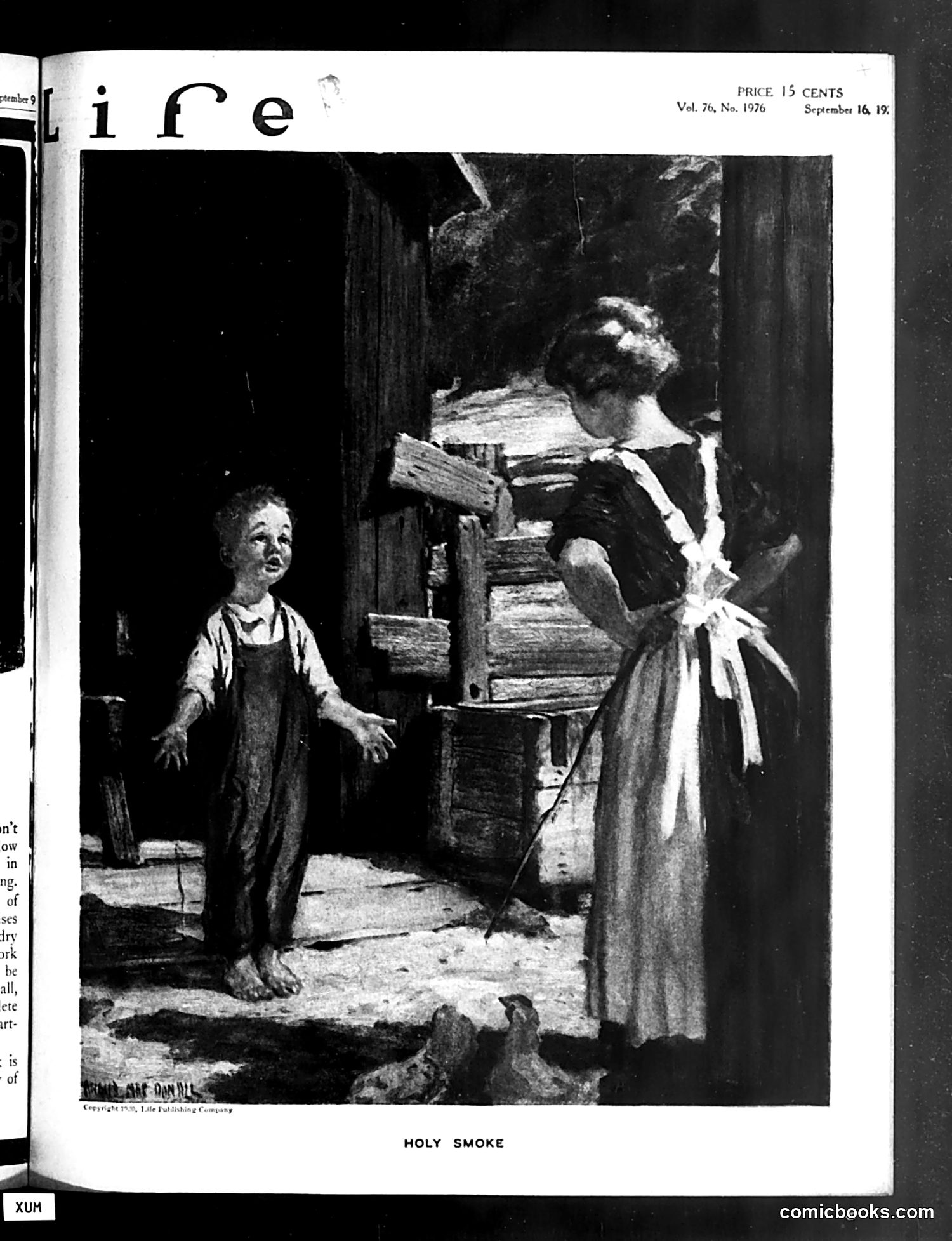 Life — September 16, 1920 — page 1: Life, 1920-09-16
