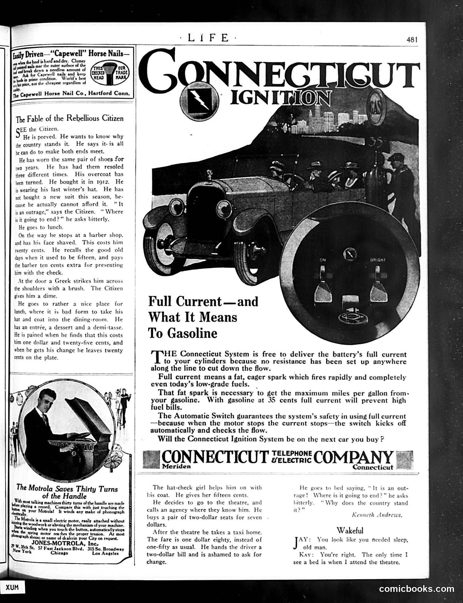 Life — September 16, 1920 — page 5: Life, 1920-09-16