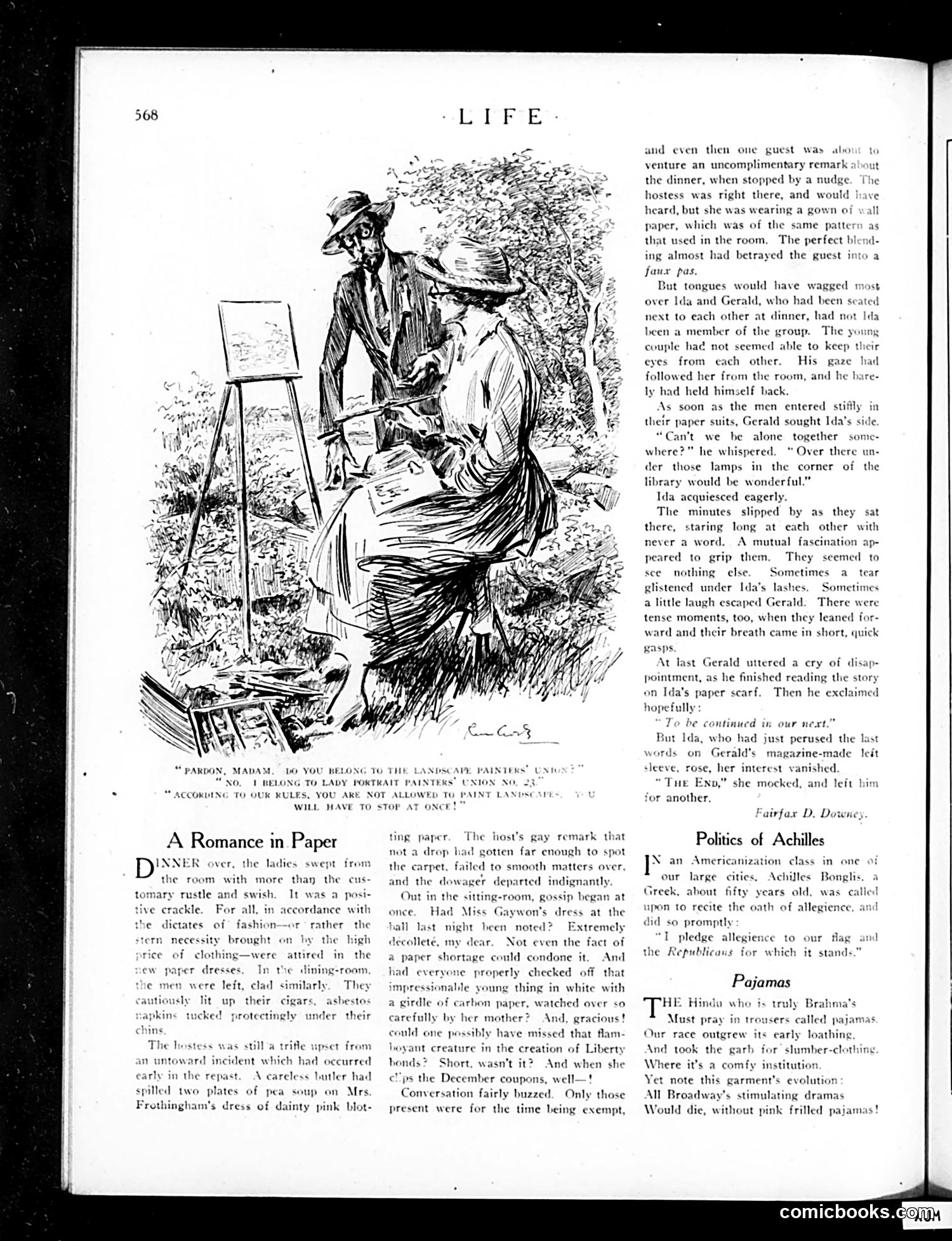 Life — September 30, 1920 — page 8: Life, 1920-09-30