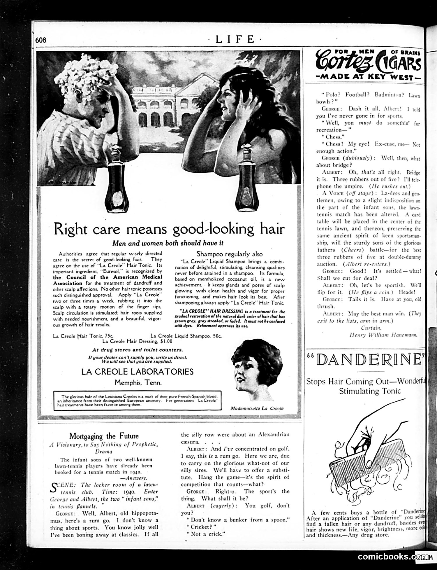 Life — October 7, 1920 — page 8: Life, 1920-10-07