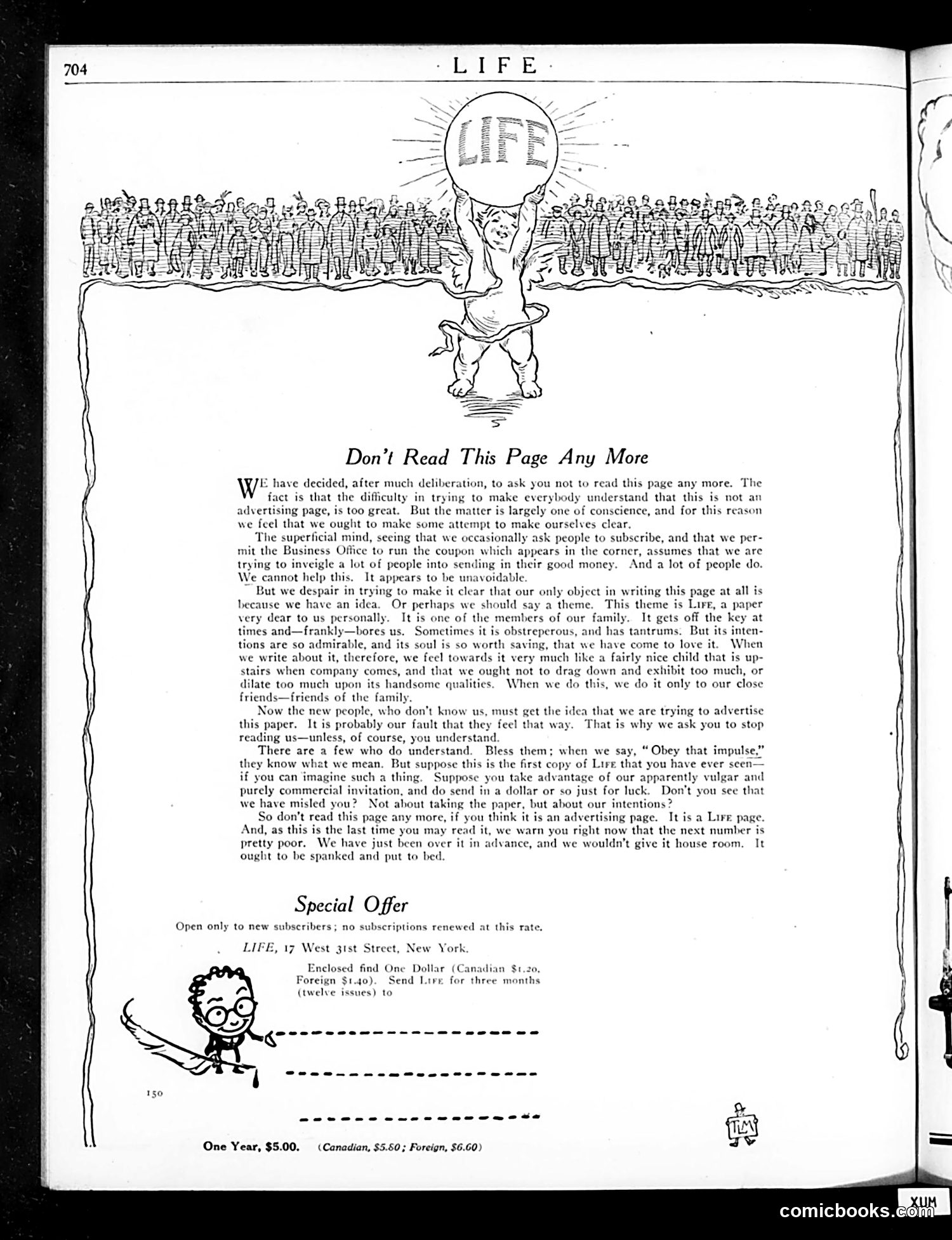 Life — October 21, 1920 — page 4: Life, 1920-10-21