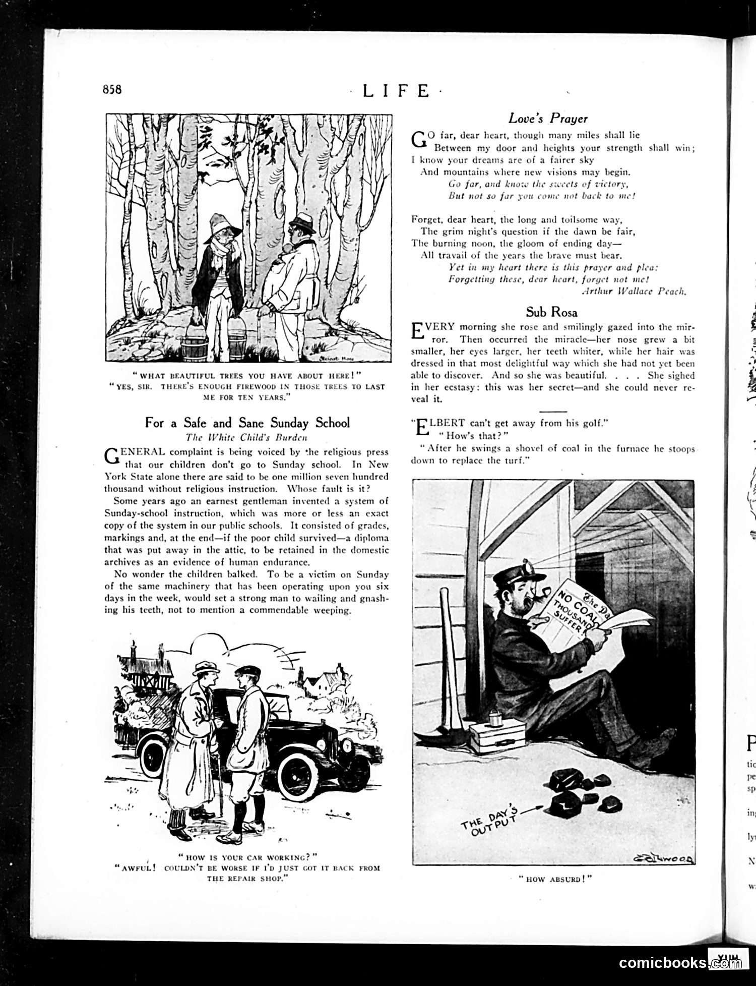 Life — November 11, 1920 — page 10: Life, 1920-11-11