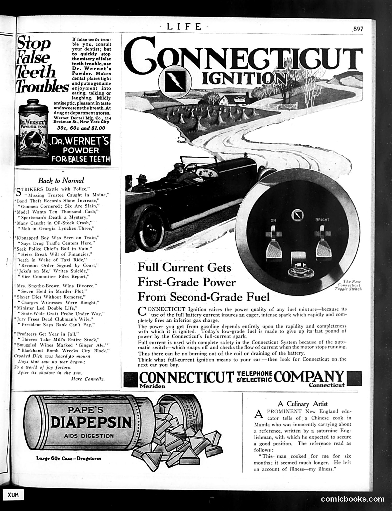 Life — November 18, 1920 — page 5: Life, 1920-11-18