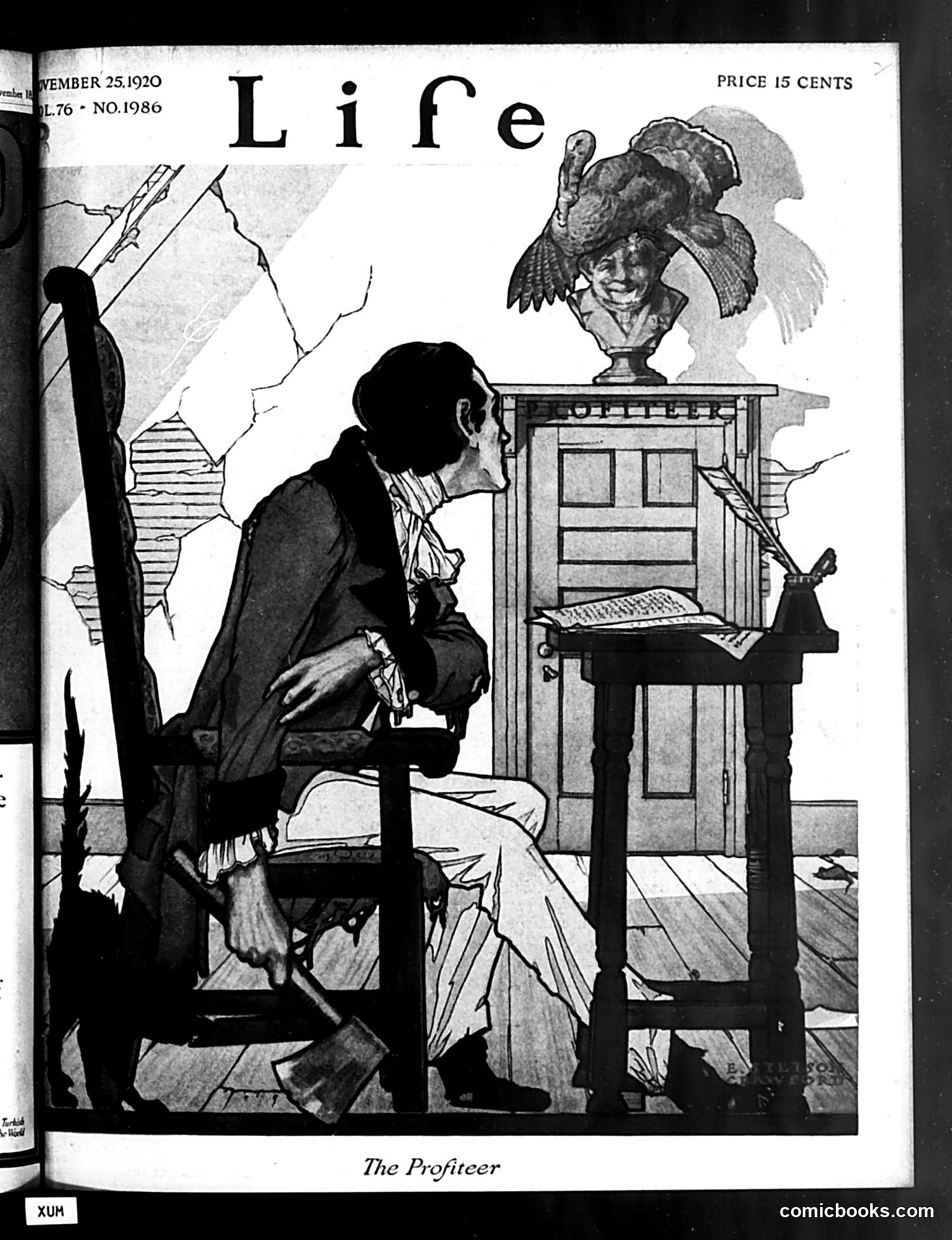 Life — November 25, 1920 — page 1: Life, 1920-11-25