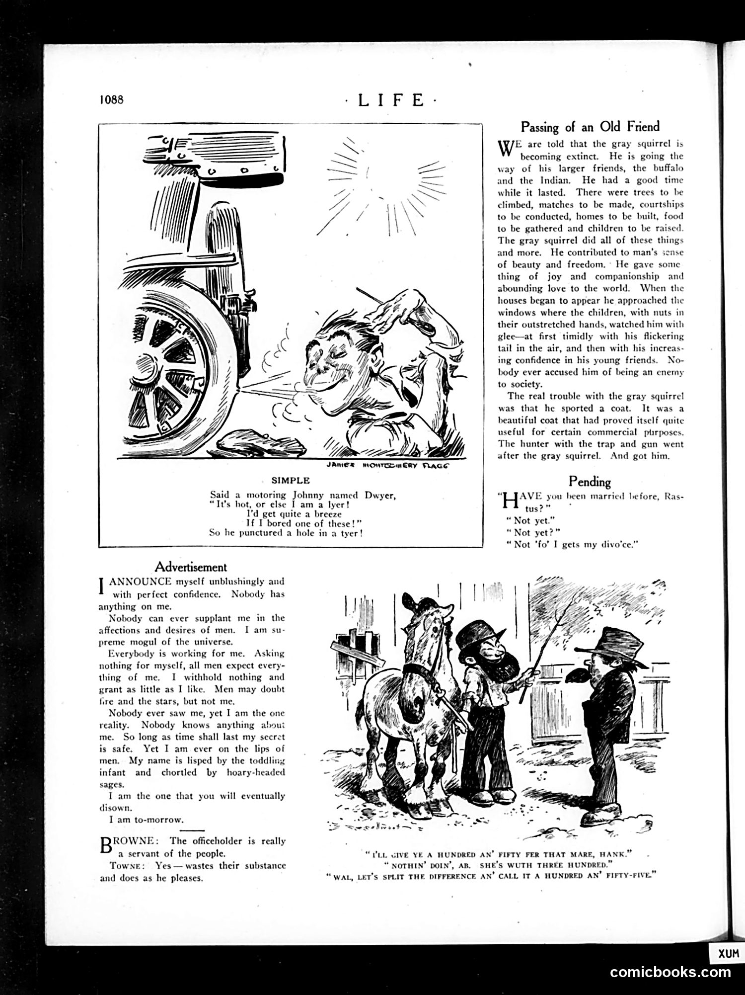 Life — December 9, 1920 — page 12: Life, 1920-12-09
