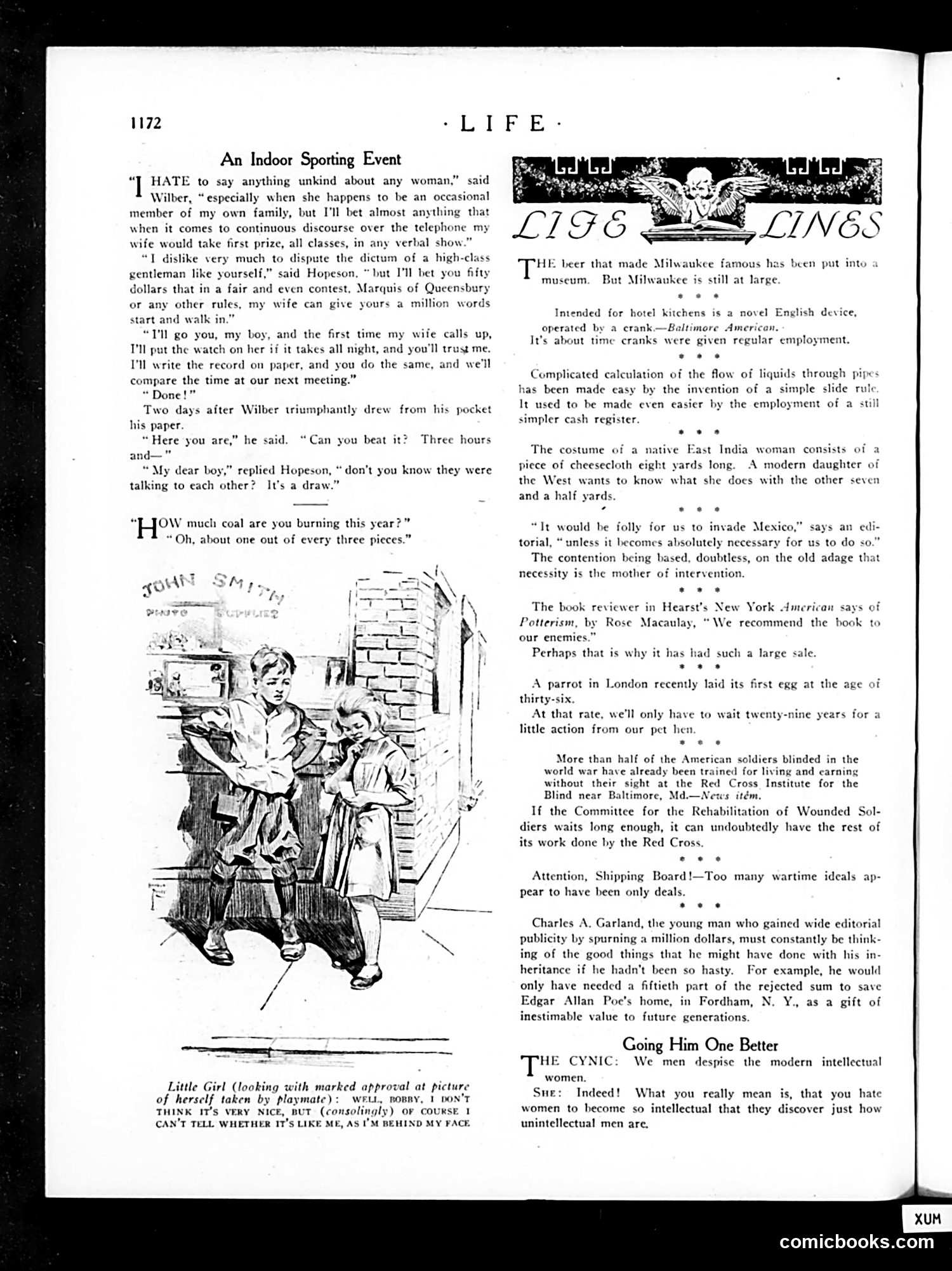 Life — December 23, 1920 — page 8: Life, 1920-12-23