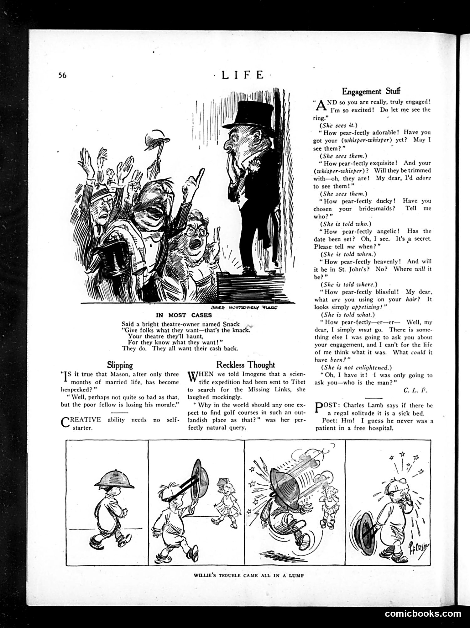 Life — January 13, 1921 — page 12: Life, 1921-01-13