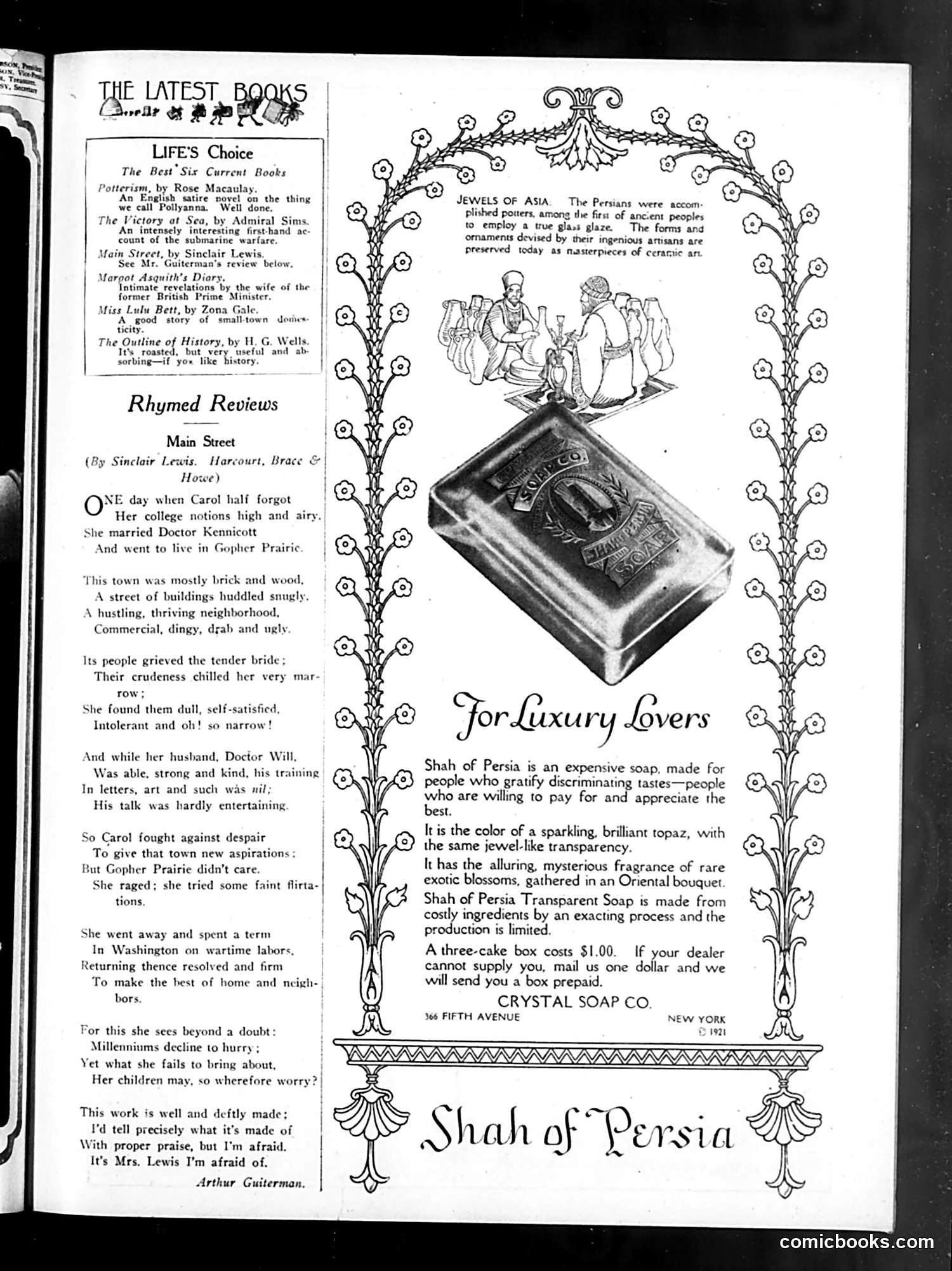 Life — February 3, 1921 — page 3: Life, 1921-02-03