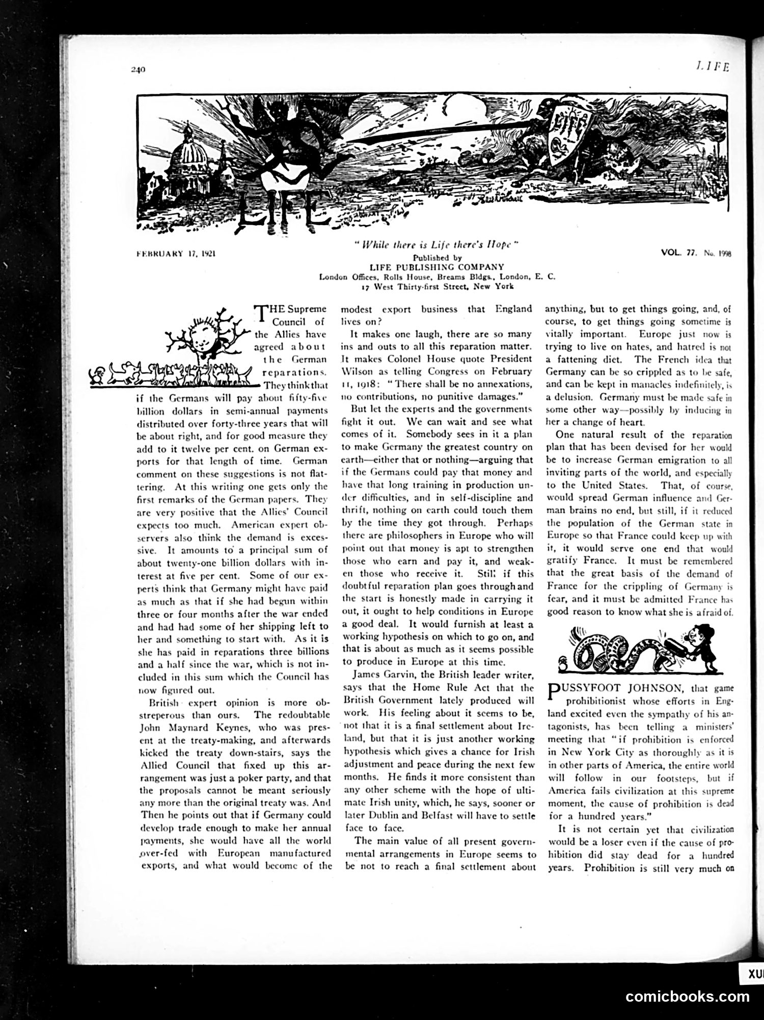 Life — February 17, 1921 — page 16 of 34