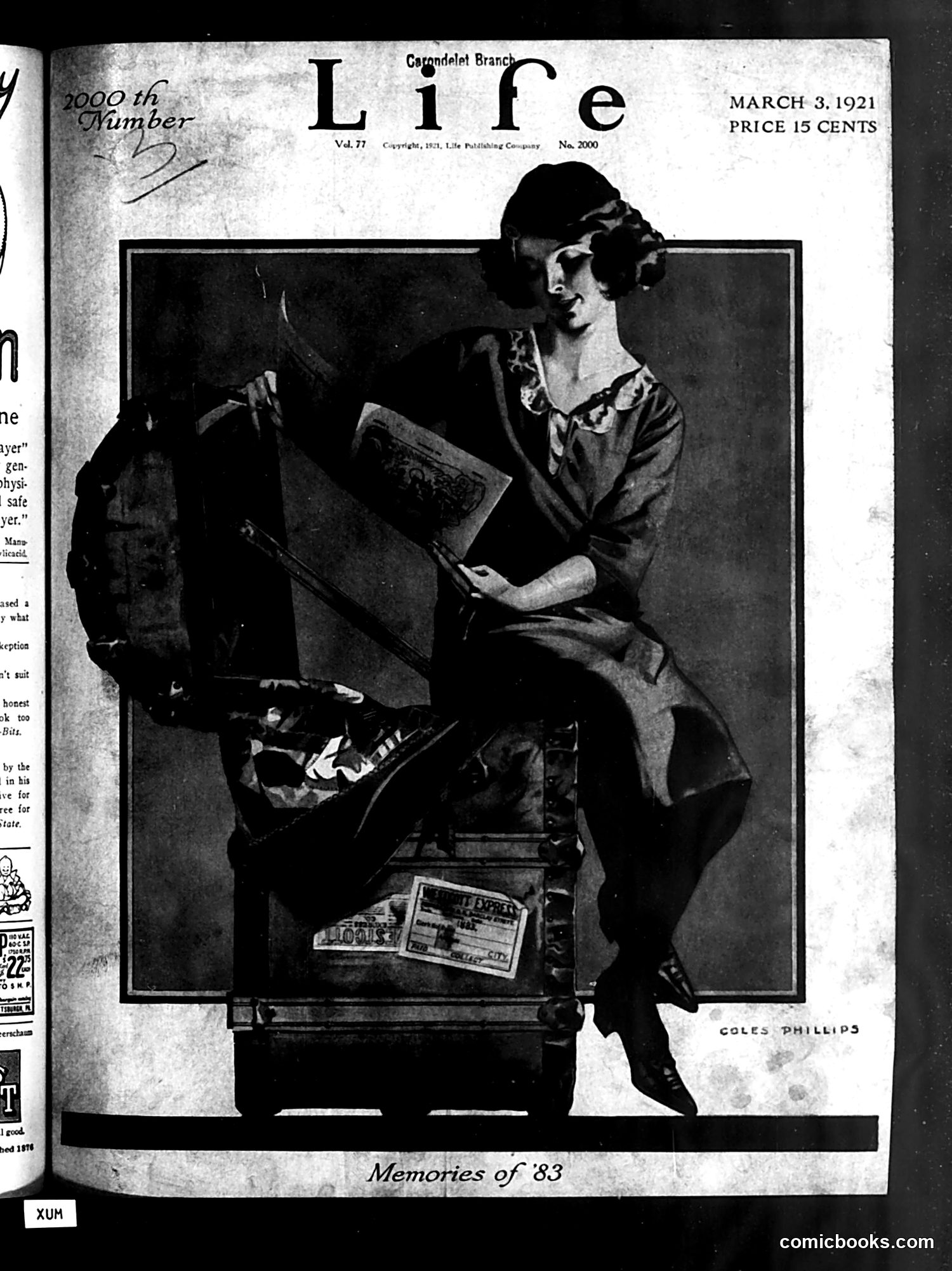 Life — March 3, 1921 — page 1: Life, 1921-03-03