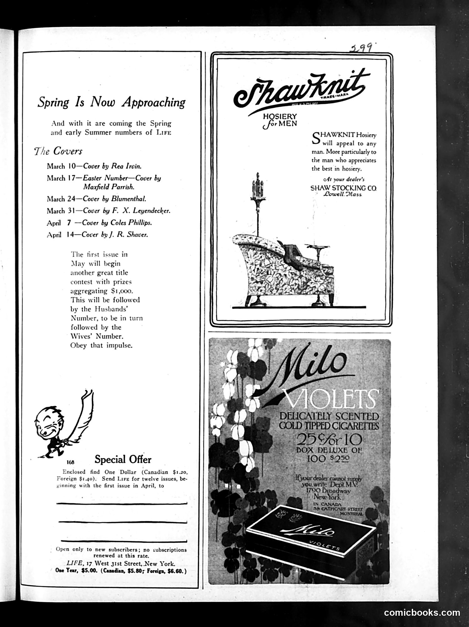 Life — March 3, 1921 — page 5: Life, 1921-03-03