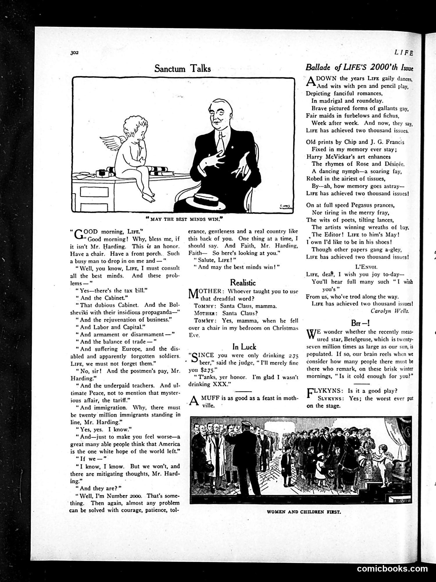 Life — March 3, 1921 — page 8: Life, 1921-03-03