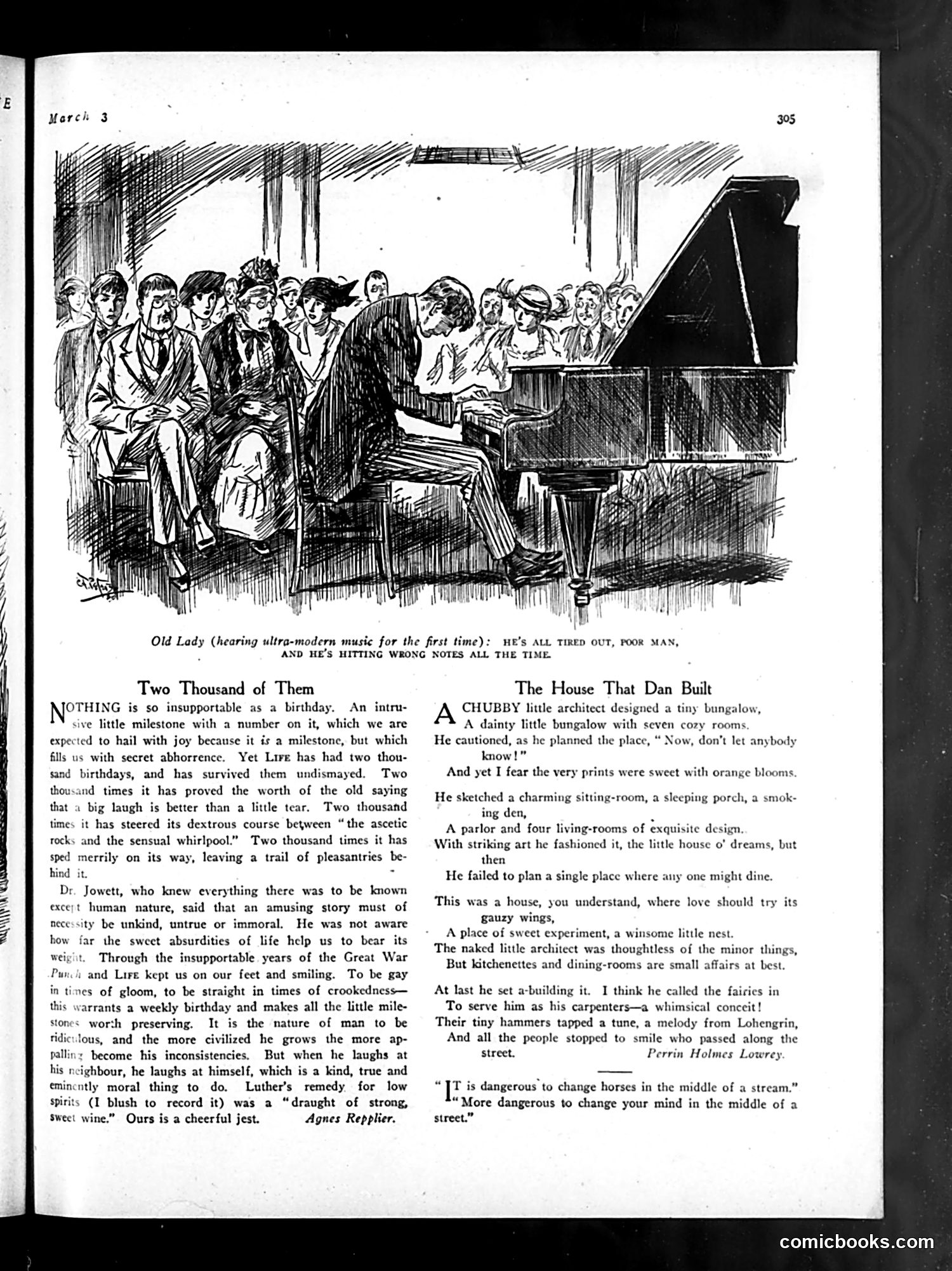Life — March 3, 1921 — page 11: Life, 1921-03-03