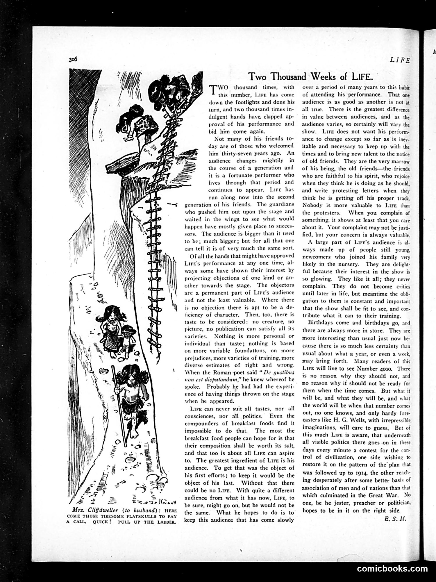 Life — March 3, 1921 — page 12: Life, 1921-03-03
