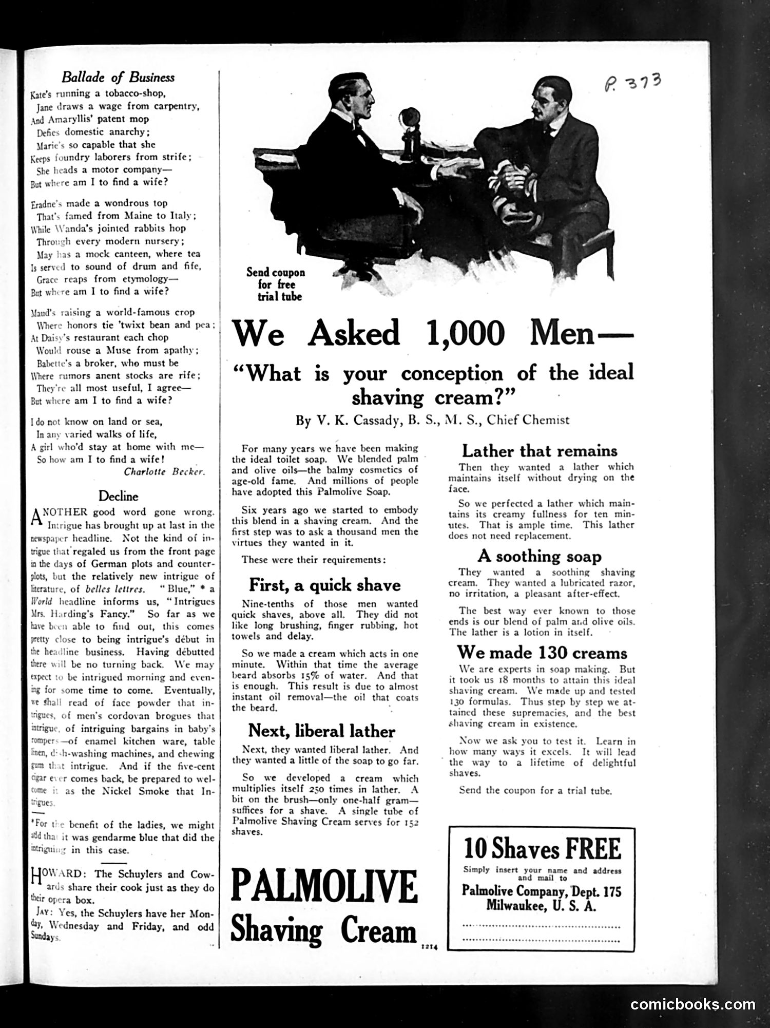 Life — March 17, 1921 — page 5: Life, 1921-03-17