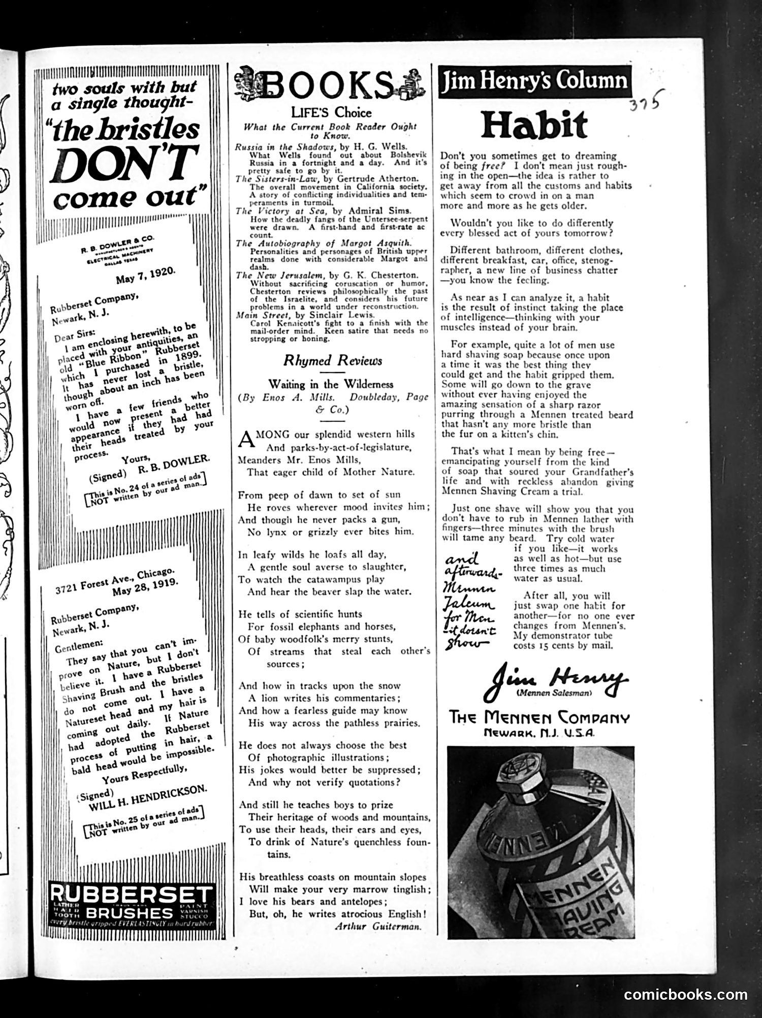 Life — March 17, 1921 — page 7: Life, 1921-03-17