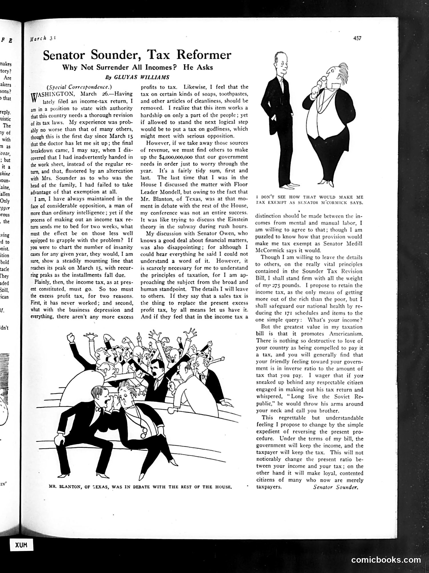 Life — March 31, 1921 — page 13: Life, 1921-03-31