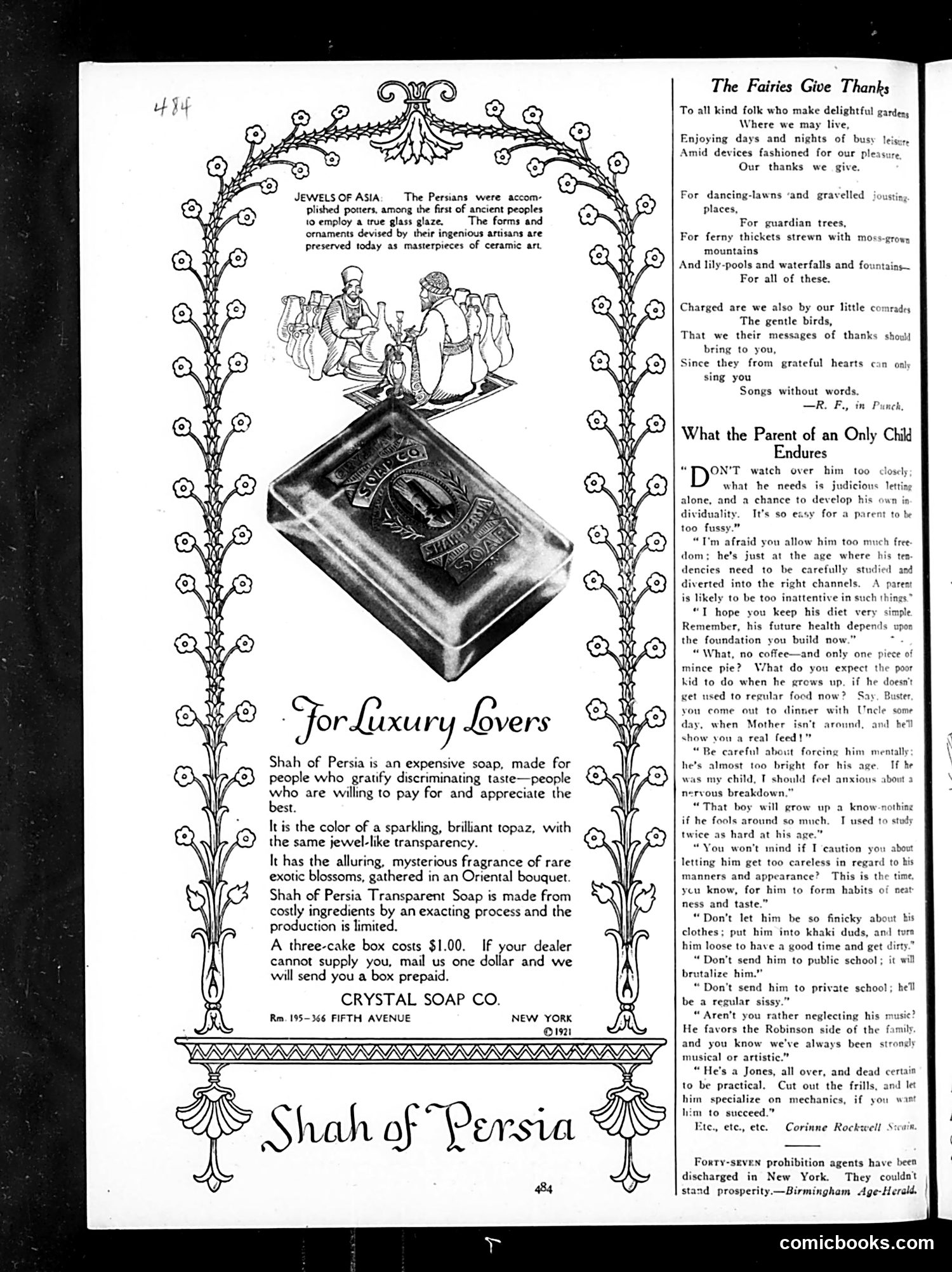 Life — April 7, 1921 — page 6: Life, 1921-04-07