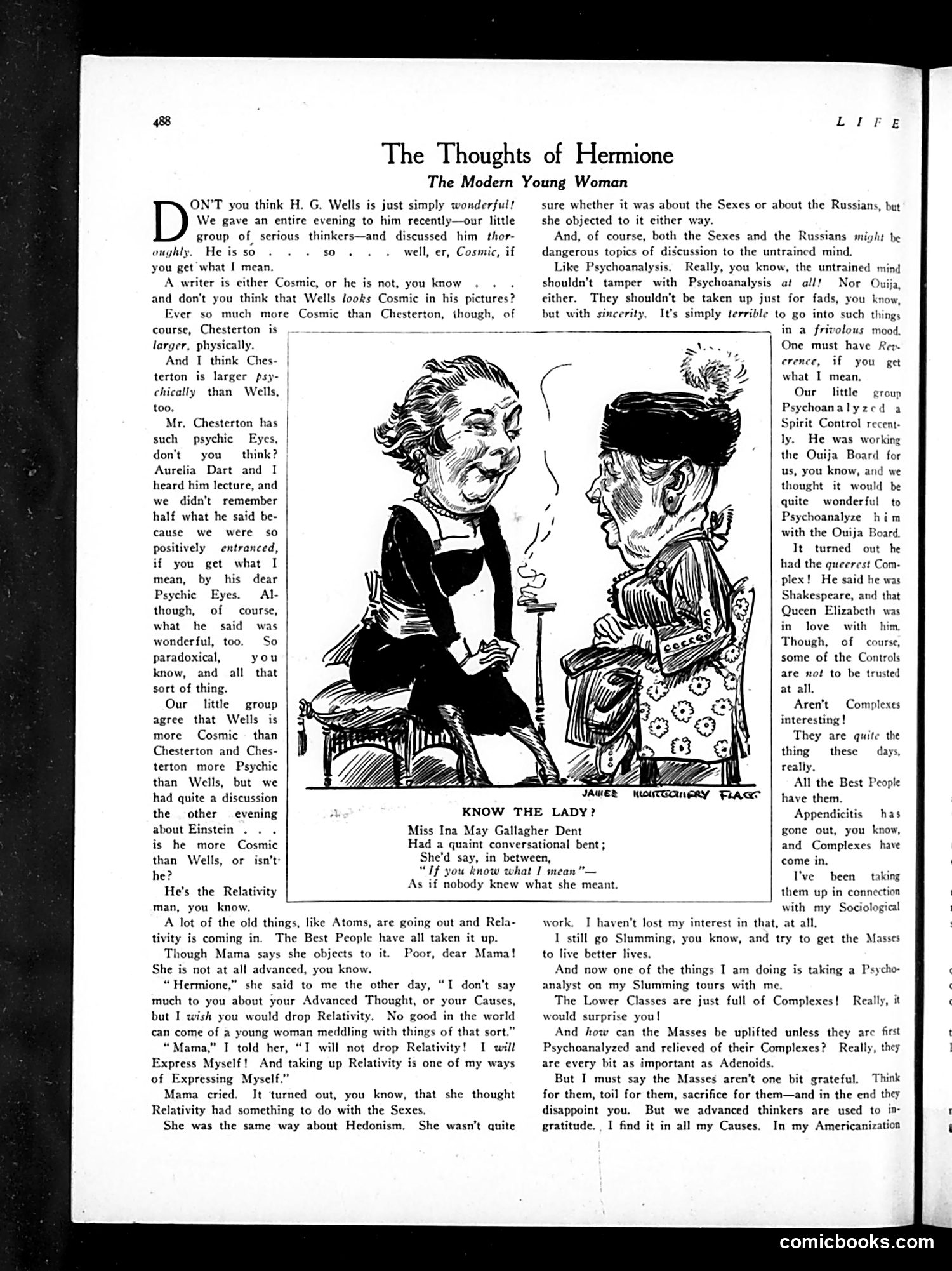 Life — April 7, 1921 — page 10: Life, 1921-04-07