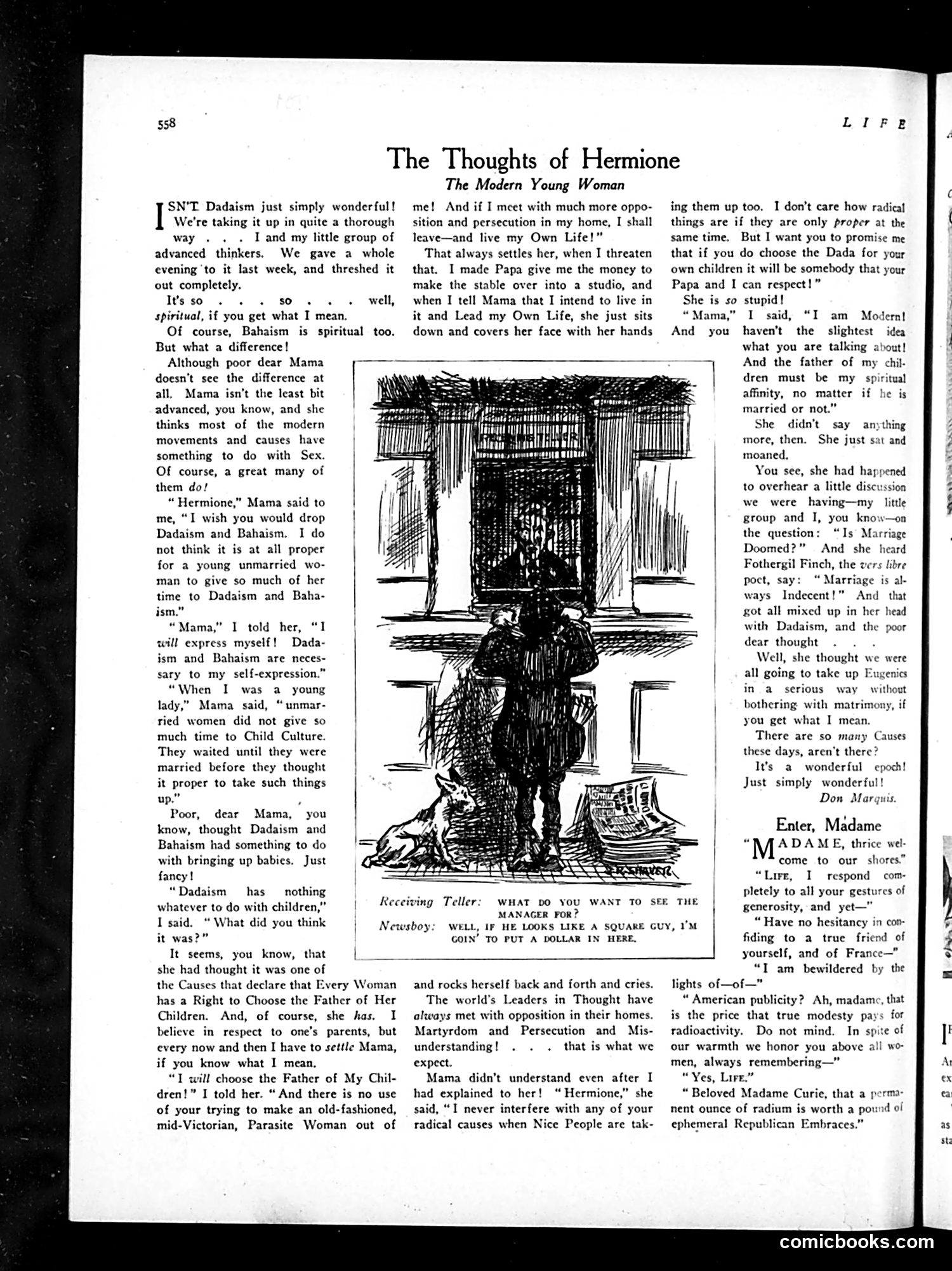 Life — April 21, 1921 — page 6: Life, 1921-04-21