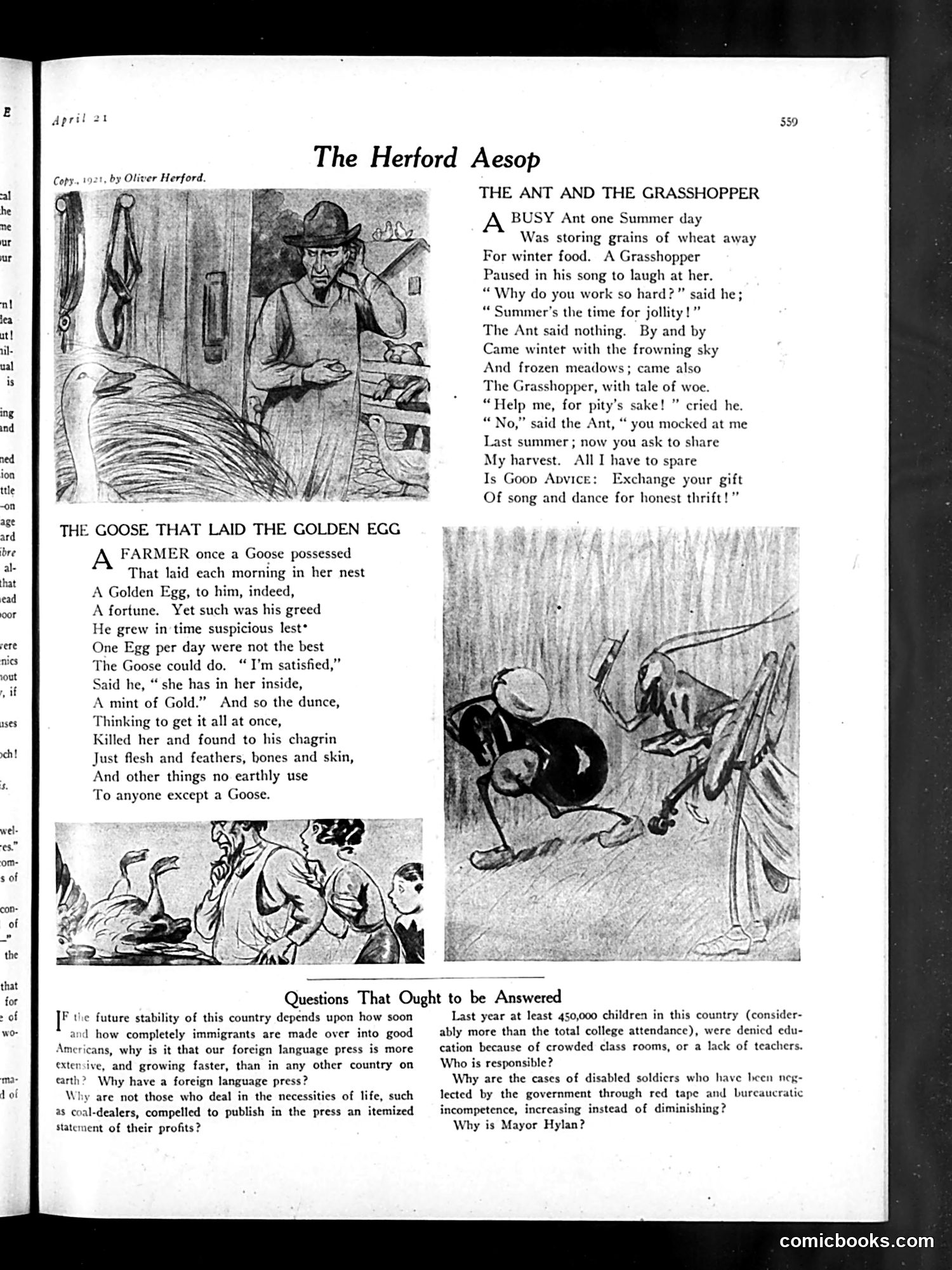 Life — April 21, 1921 — page 7: Life, 1921-04-21