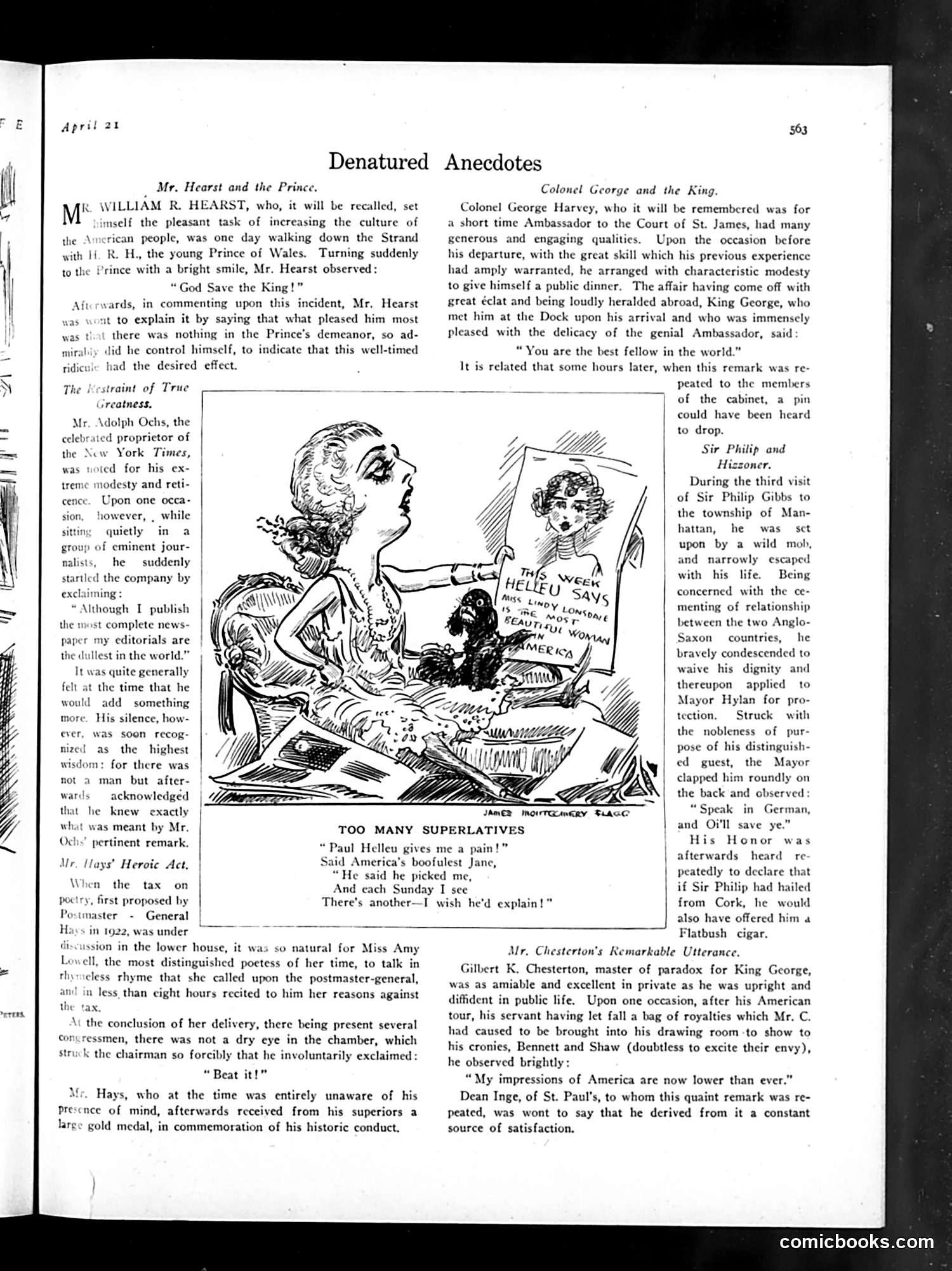 Life — April 21, 1921 — page 11: Life, 1921-04-21