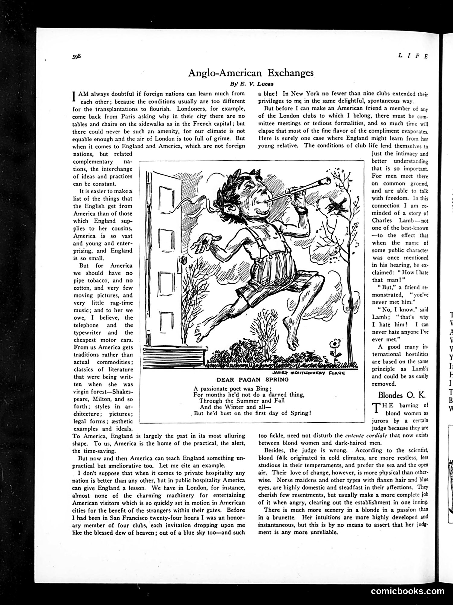 Life — April 28, 1921 — page 10: Life, 1921-04-28