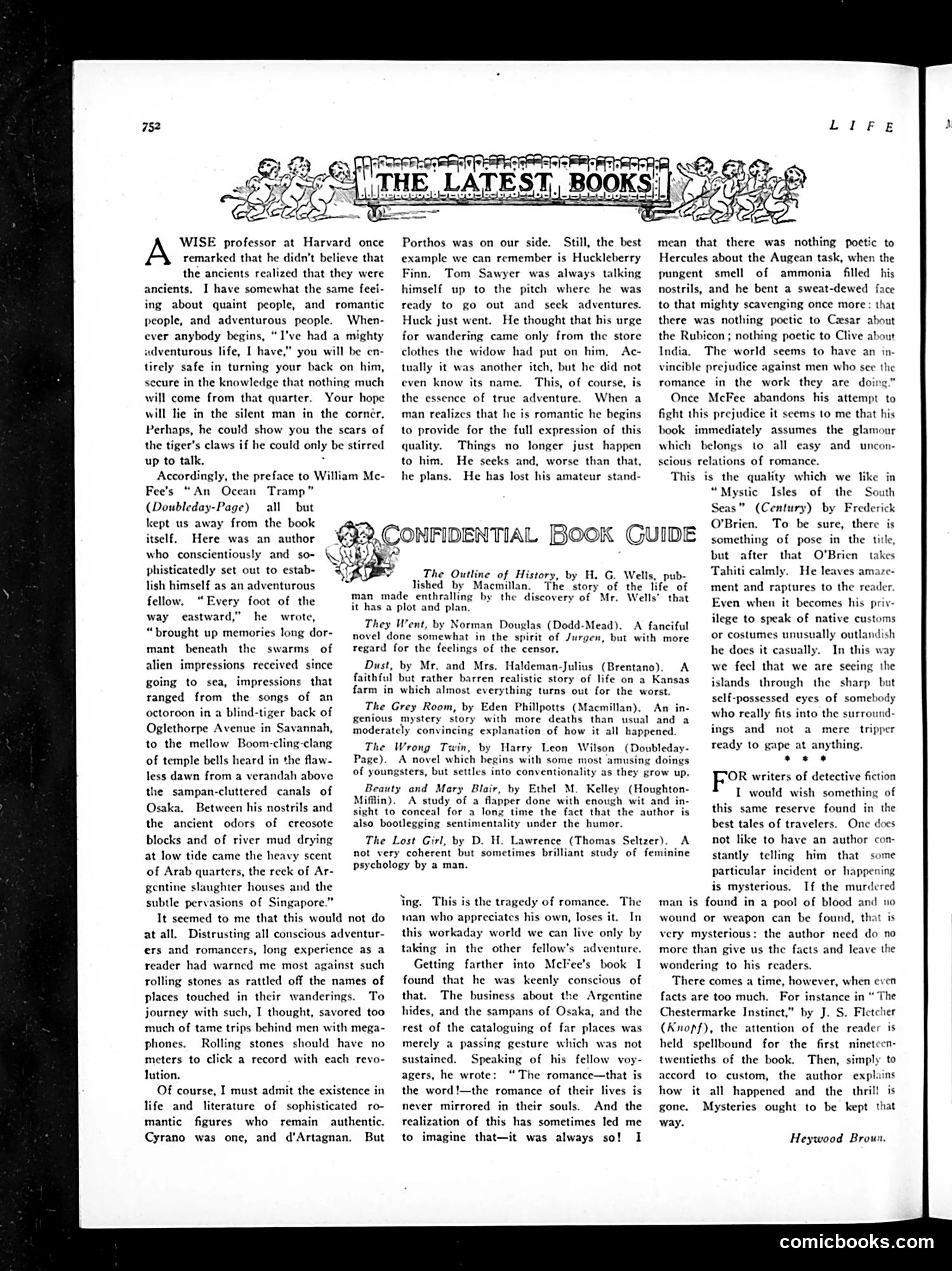 Life — May 26, 1921 — page 12: Life, 1921-05-26