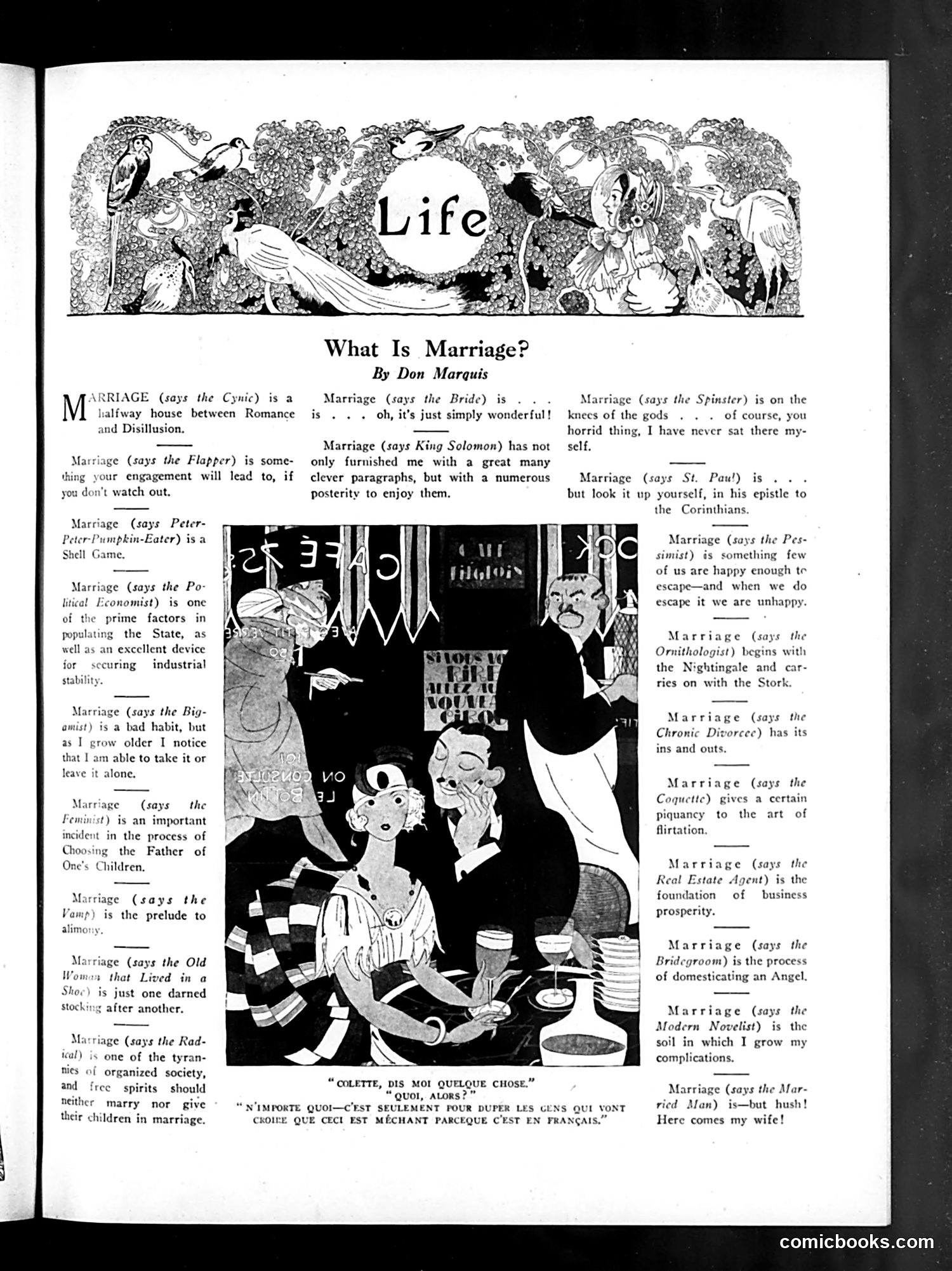 Life — June 9, 1921 — page 5: Life, 1921-06-09