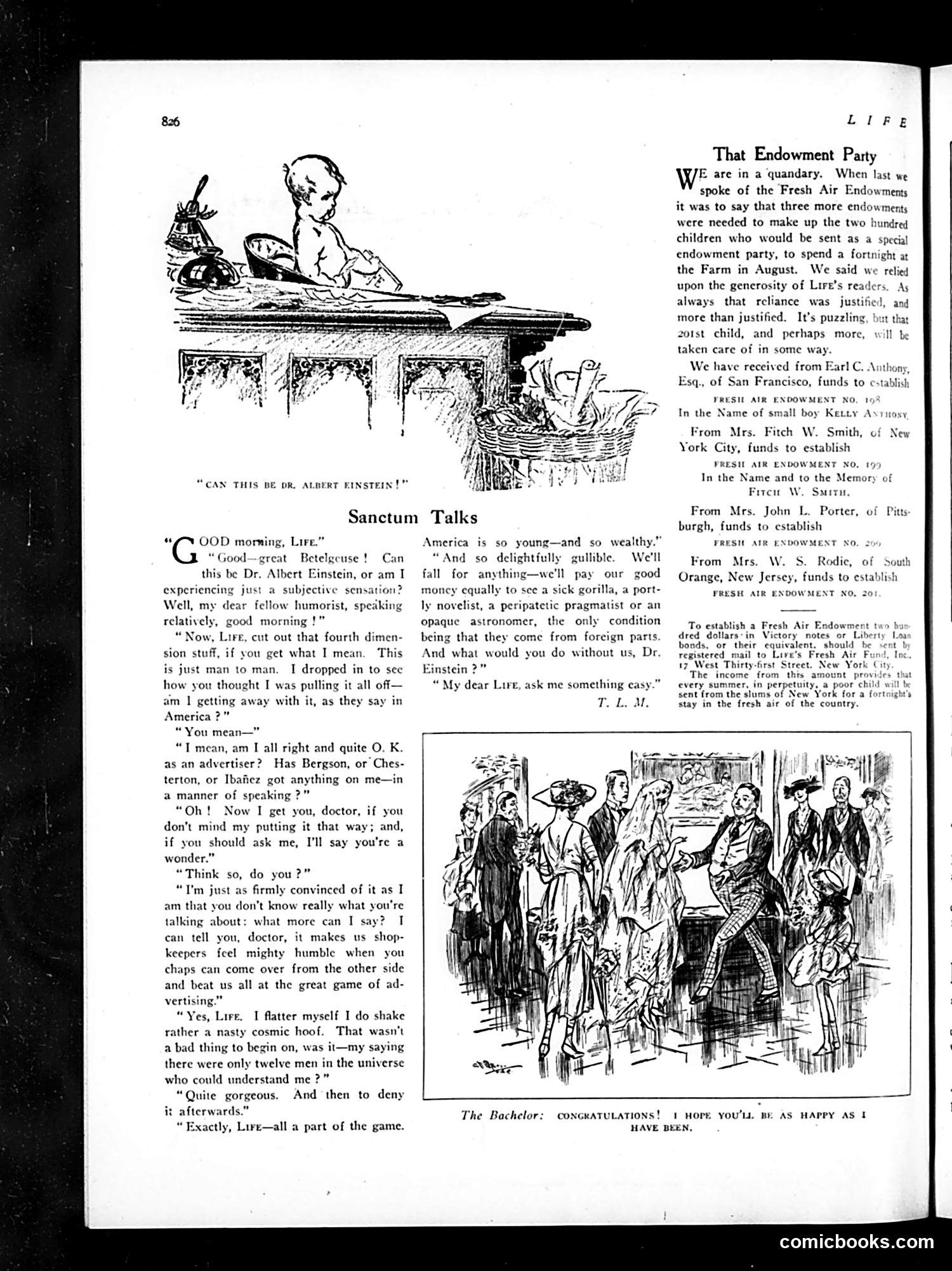 Life — June 9, 1921 — page 6: Life, 1921-06-09