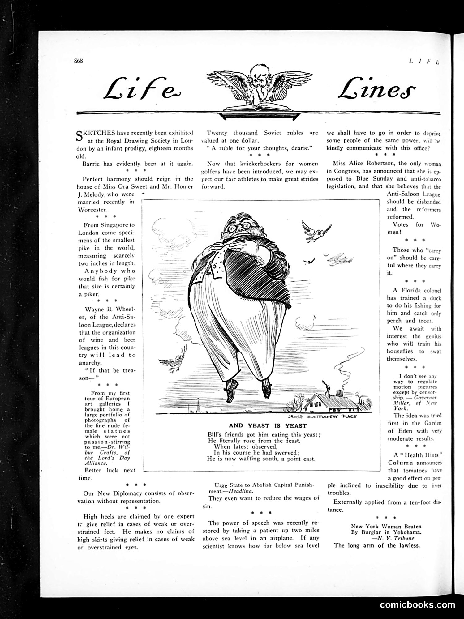 Life — June 16, 1921 — page 12: Life, 1921-06-16