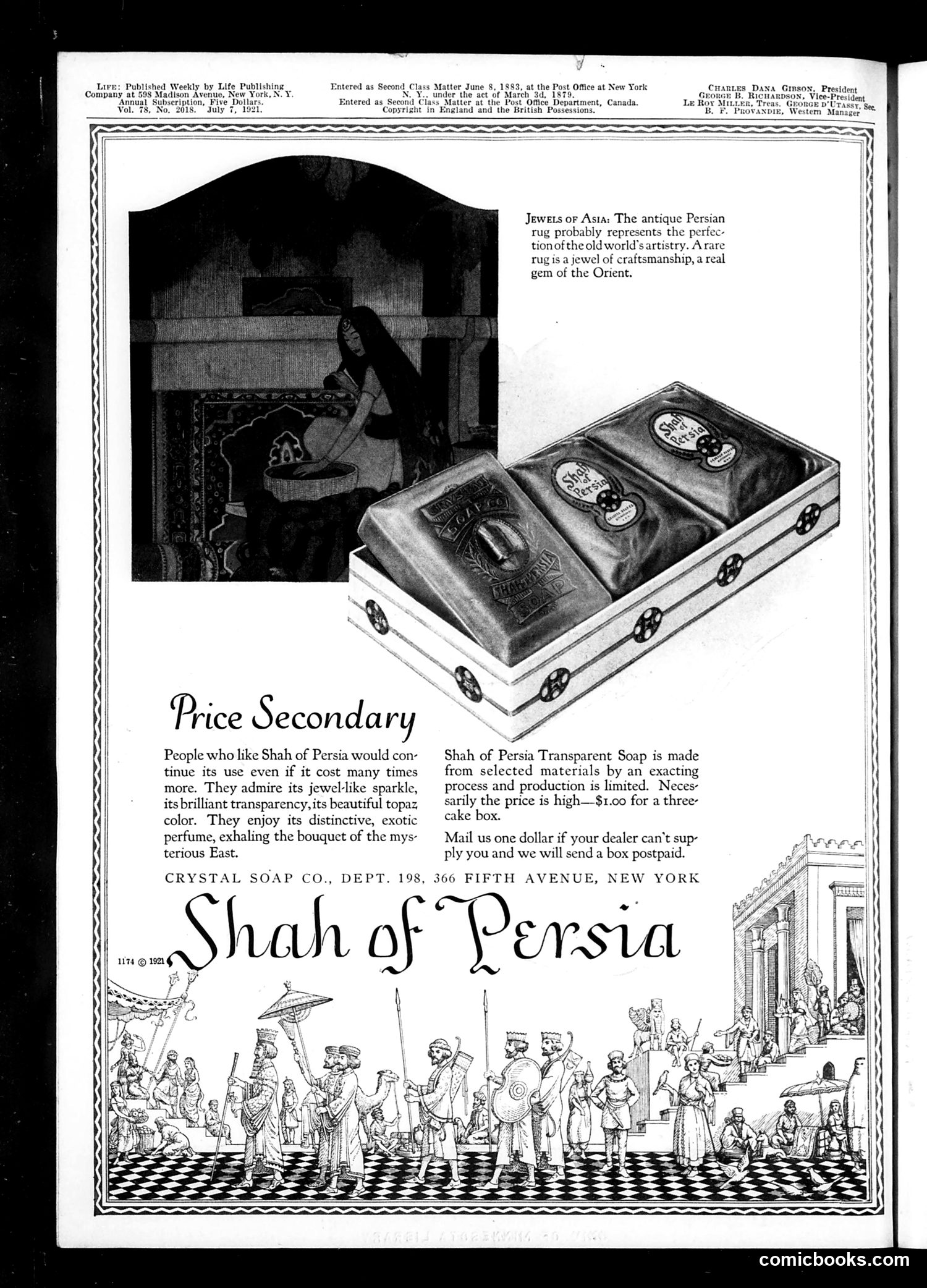 Life — July 7, 1921 — page 2: Life, 1921-07-07
