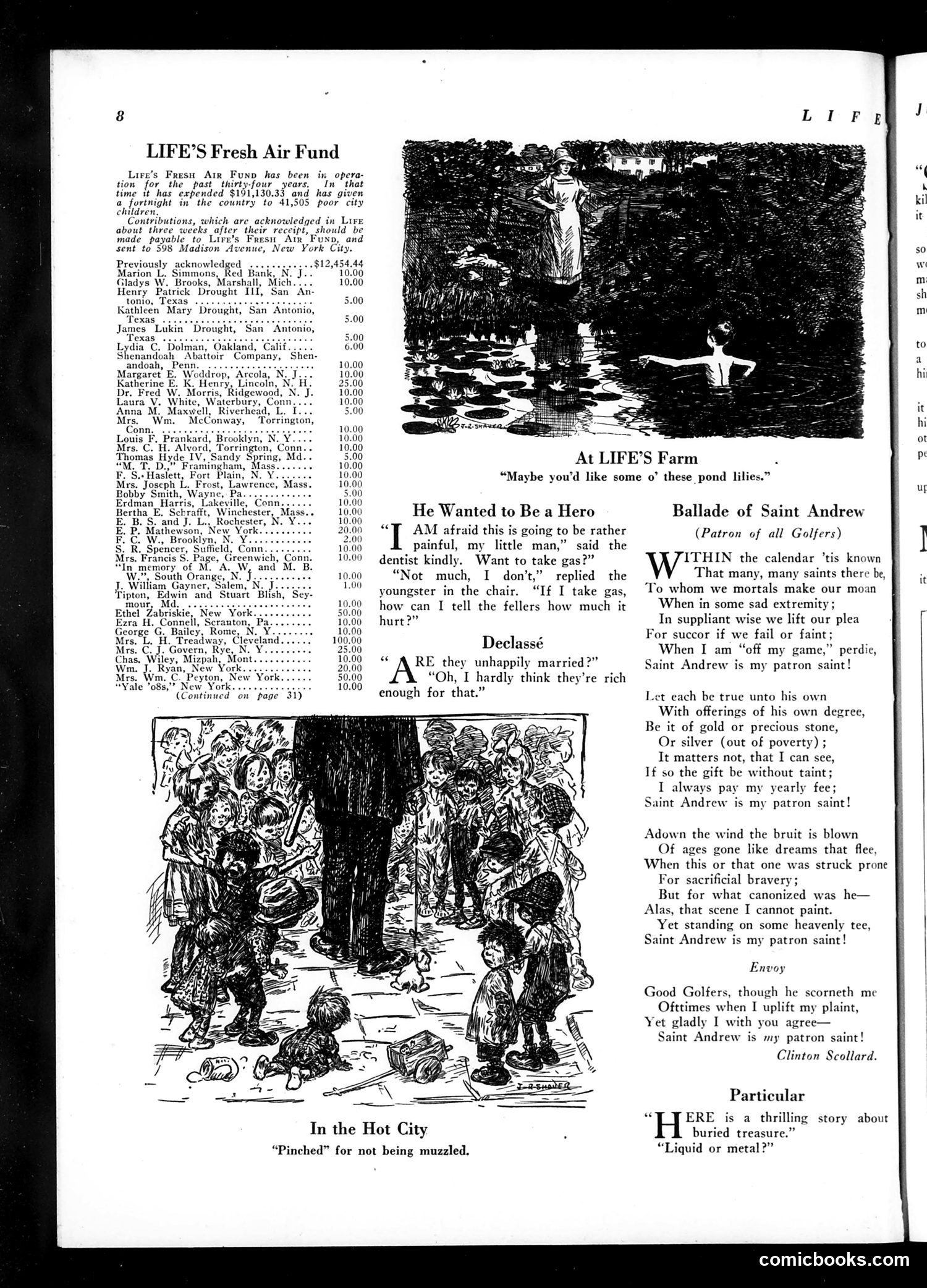 Life — July 14, 1921 — page 10: Life, 1921-07-14