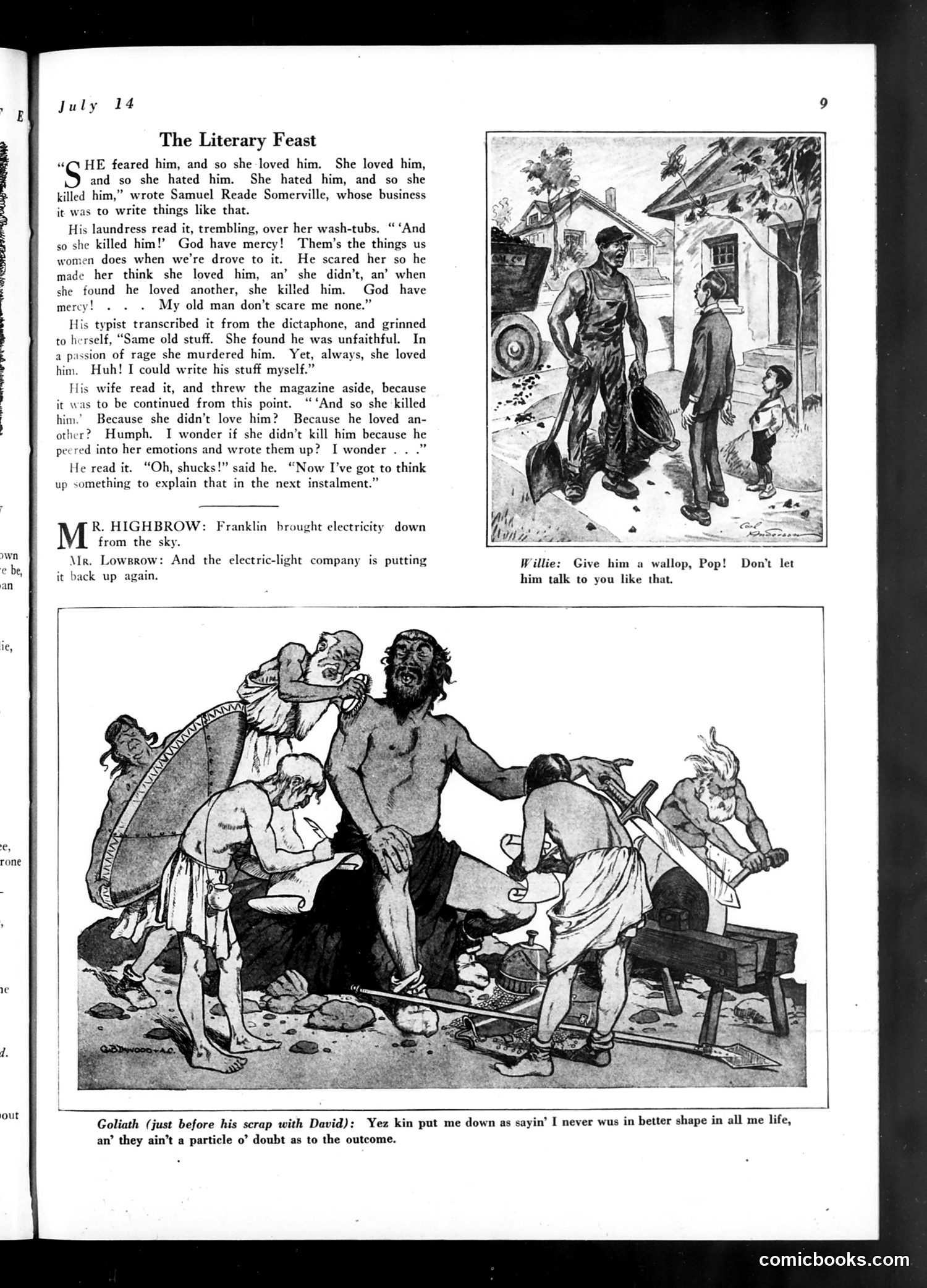 Life — July 14, 1921 — page 11: Life, 1921-07-14