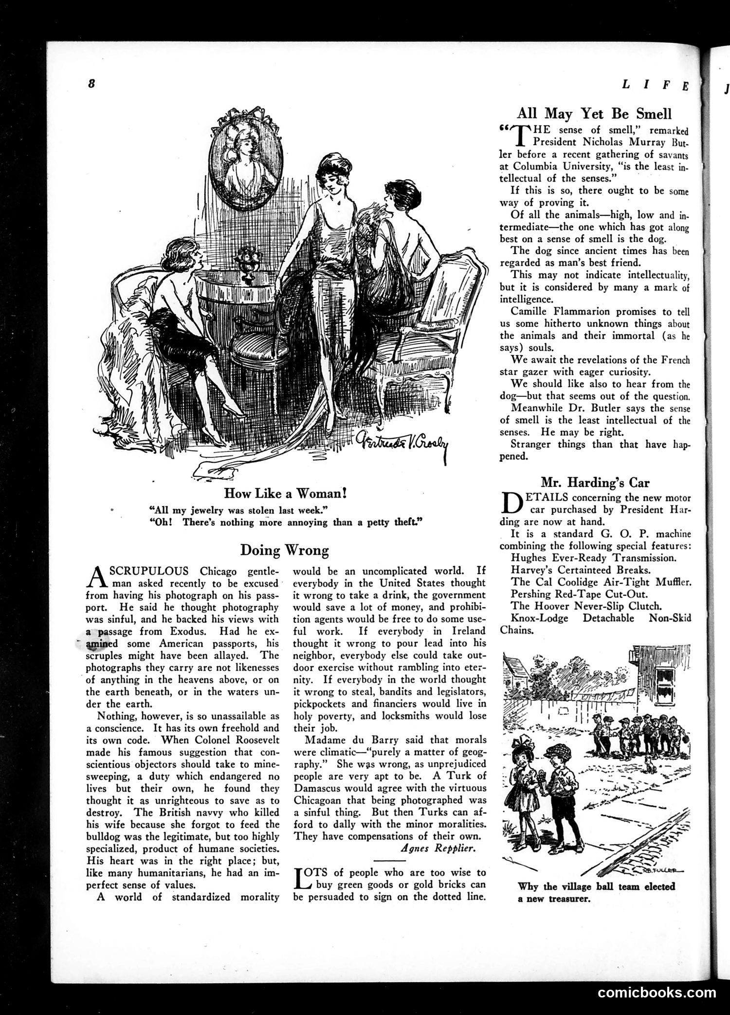 Life — July 21, 1921 — page 10: Life, 1921-07-21